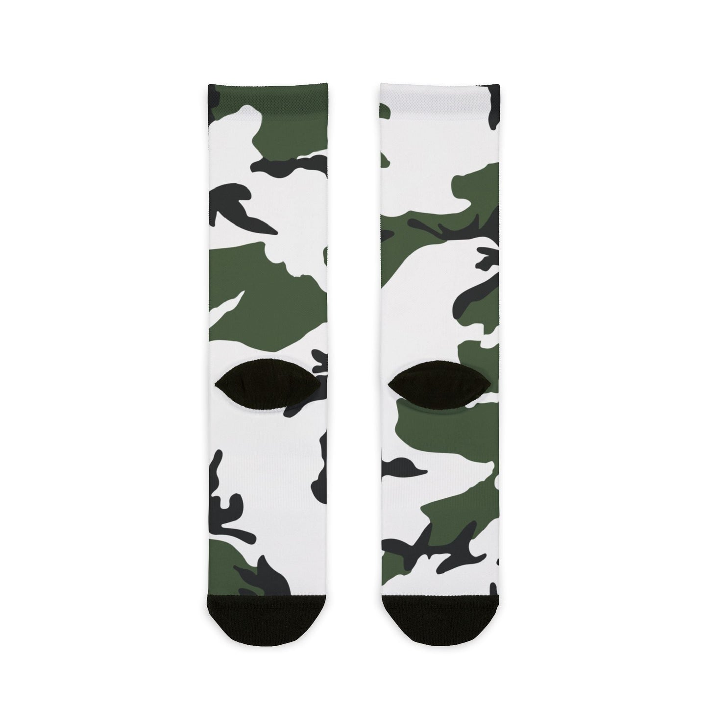 Three-Color Snow Camo Socks _ Concealing Coloration