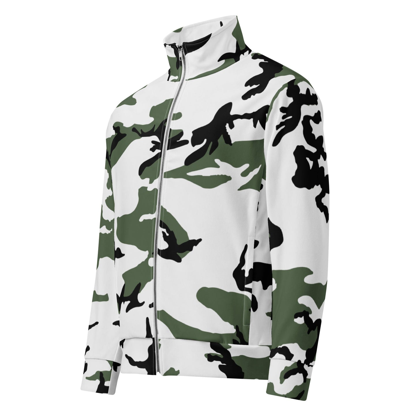 Three-Color Snow Camo Track Jacket - Concealing Coloration