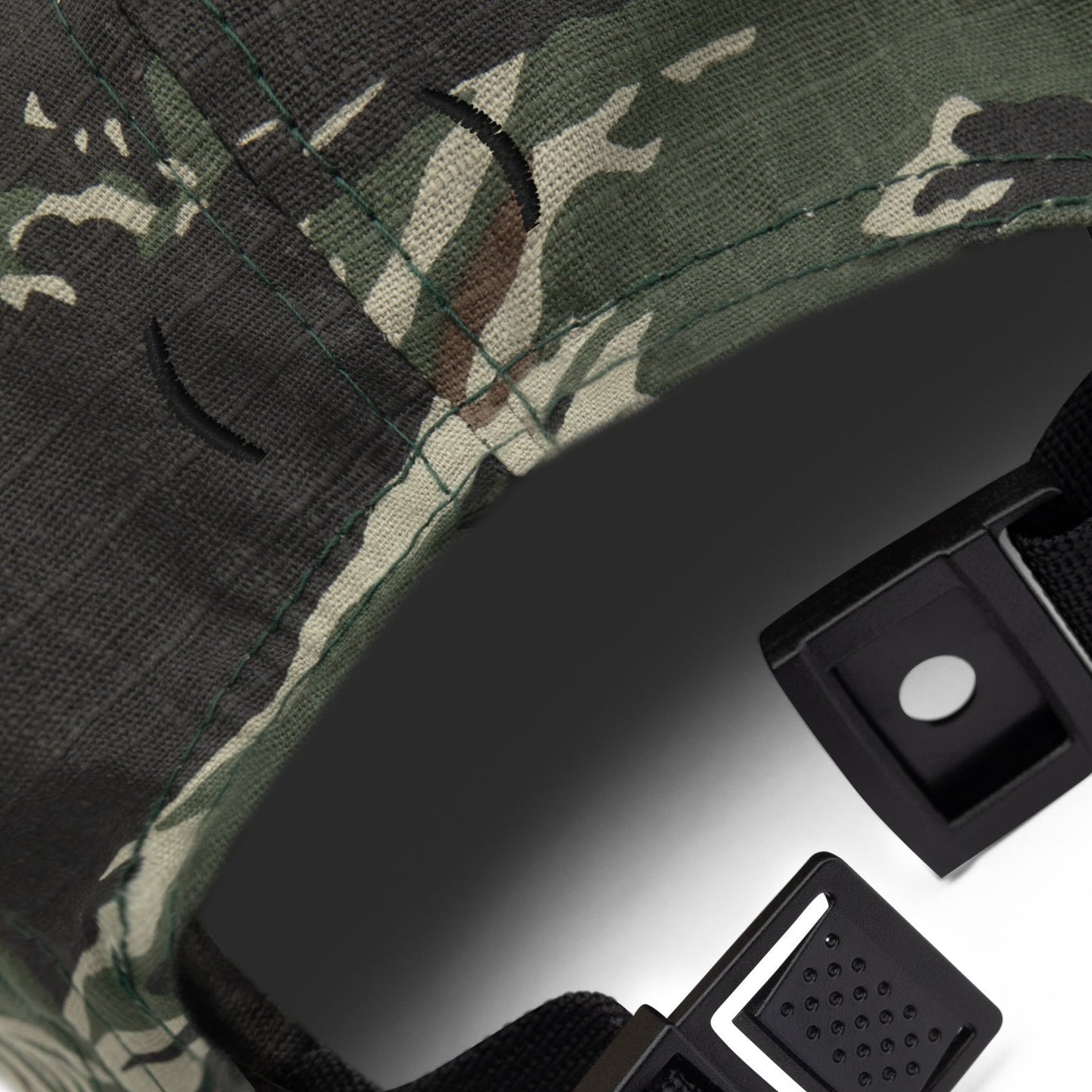 Tiger Stripe Camo Ripstop 5 Panel Cap - Concealing Coloration