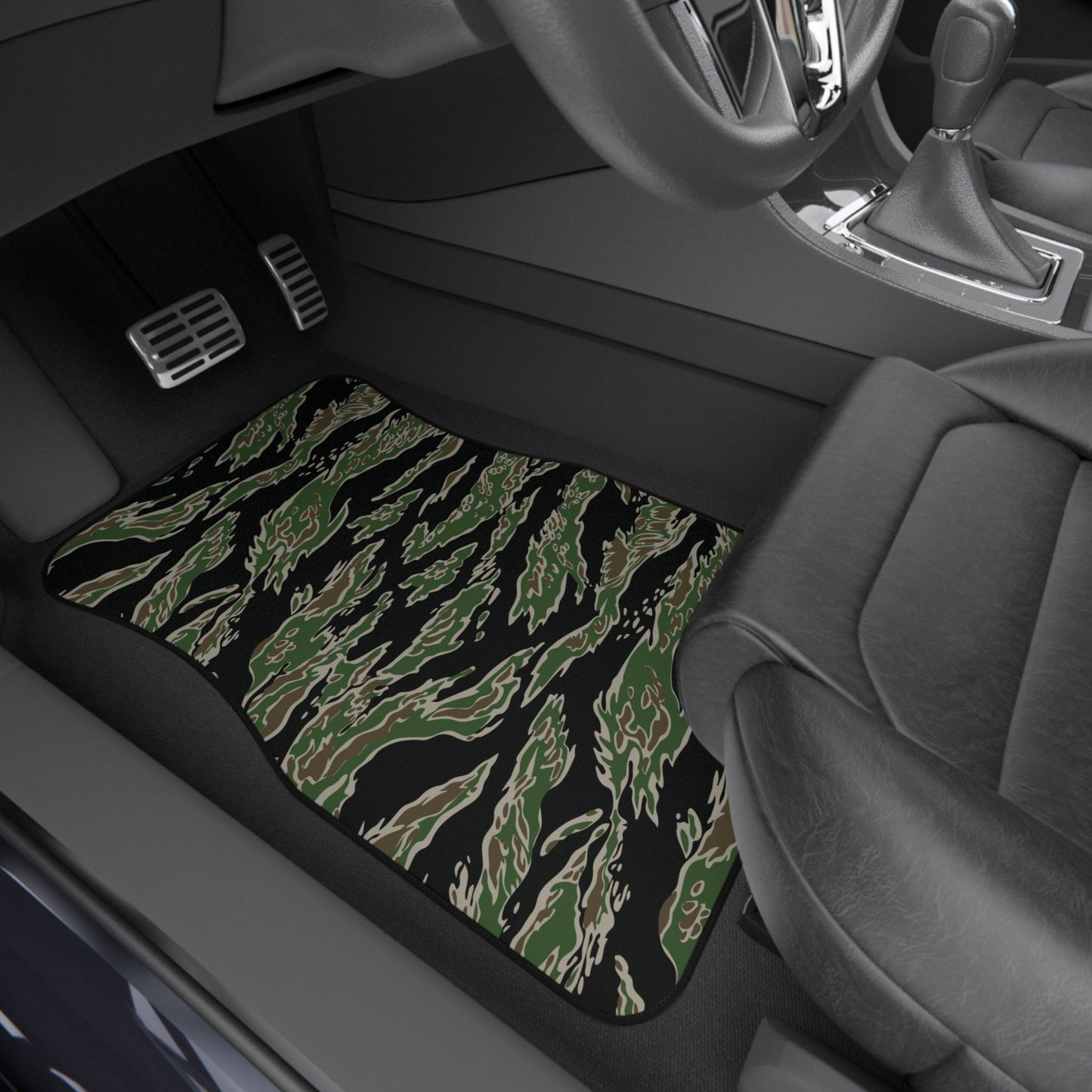 Tiger Stripe LLS Camo All-Weather Car Mats (Set of 4) _ Concealing Coloration