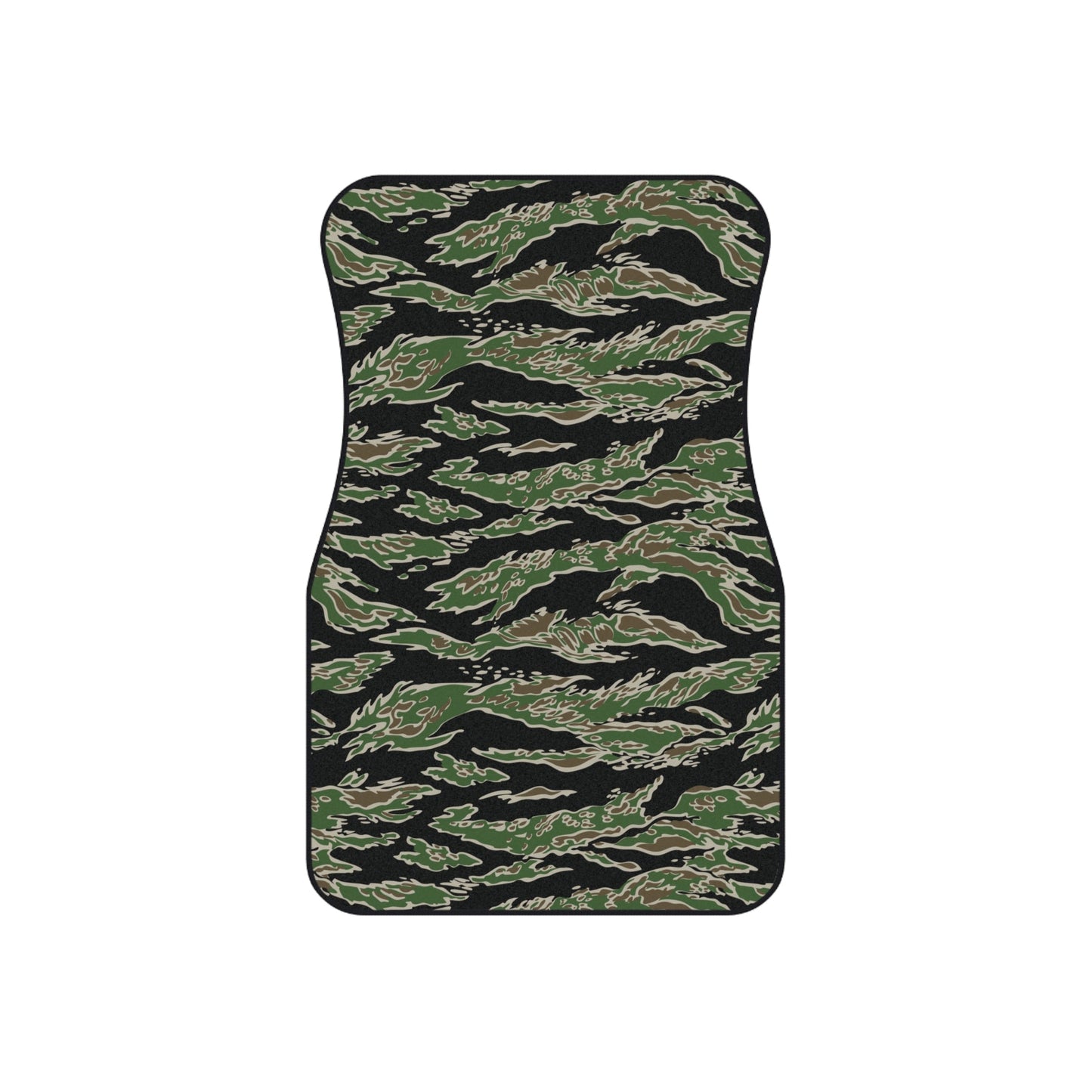 Tiger Stripe LLS Camo Front Seat Car Mats (Set of 2) _ Concealing Coloration