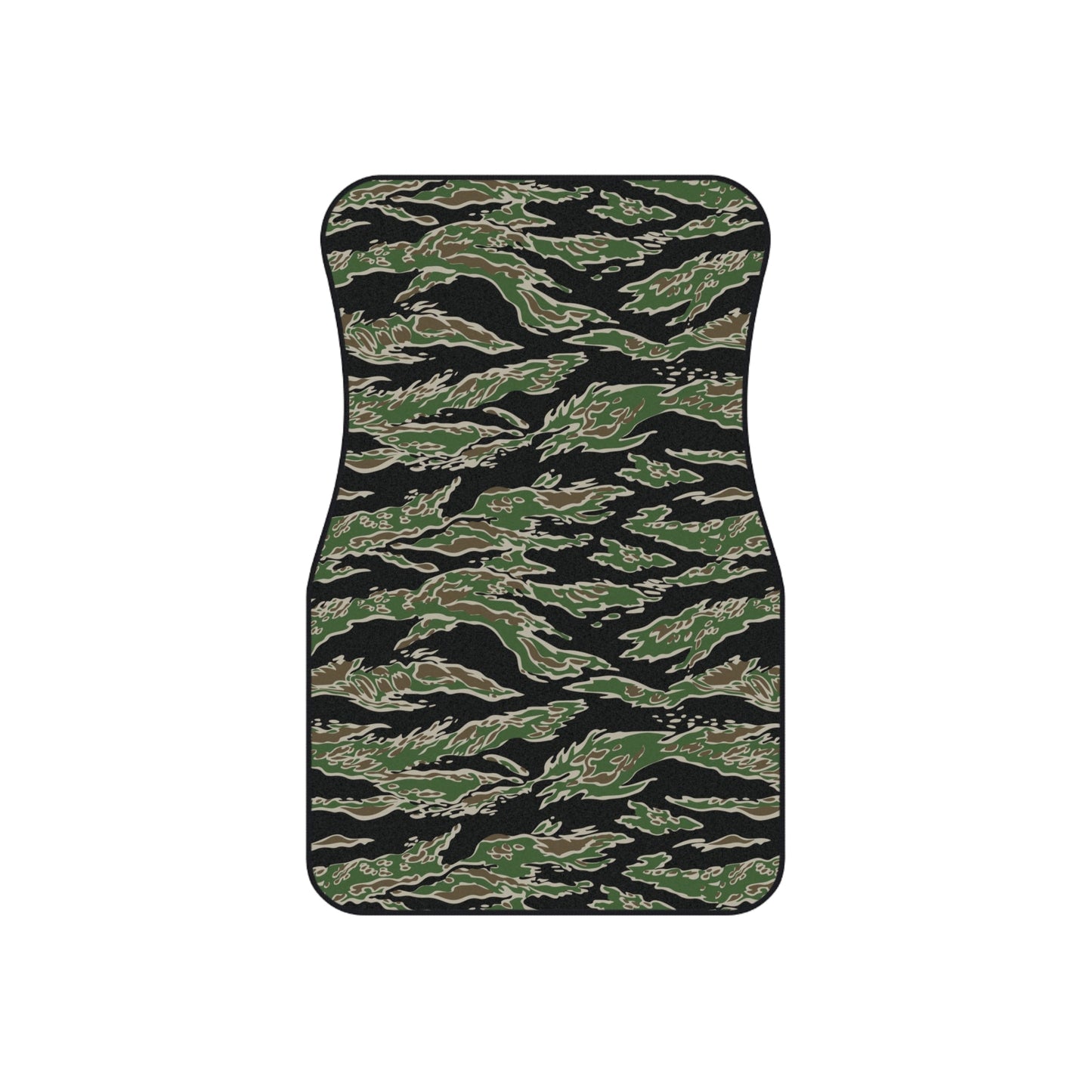 Tiger Stripe LLS Camo Front Seat Car Mats (Set of 2) _ Concealing Coloration