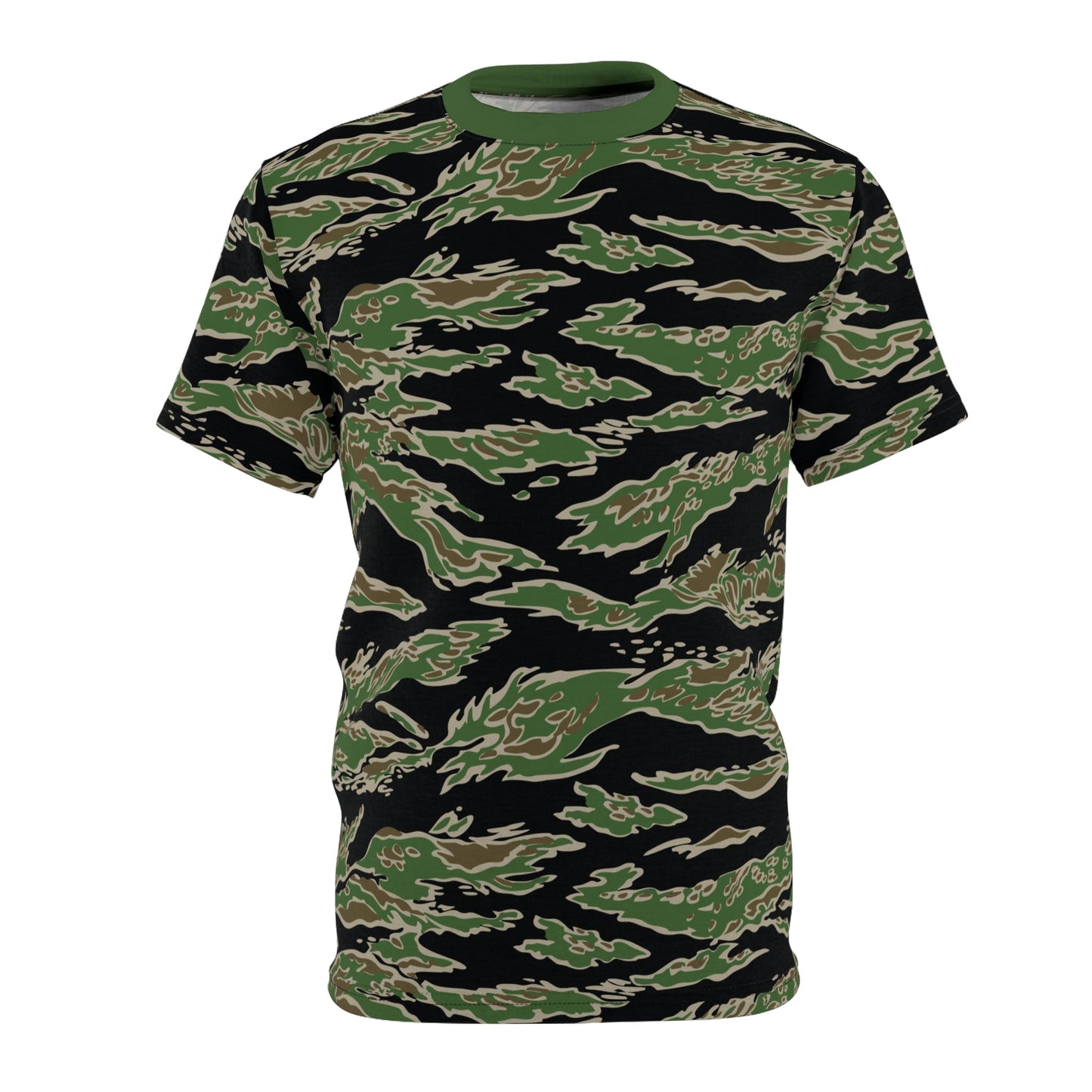 Tiger Stripe LLS Camo T-Shirt _ Concealing Coloration.