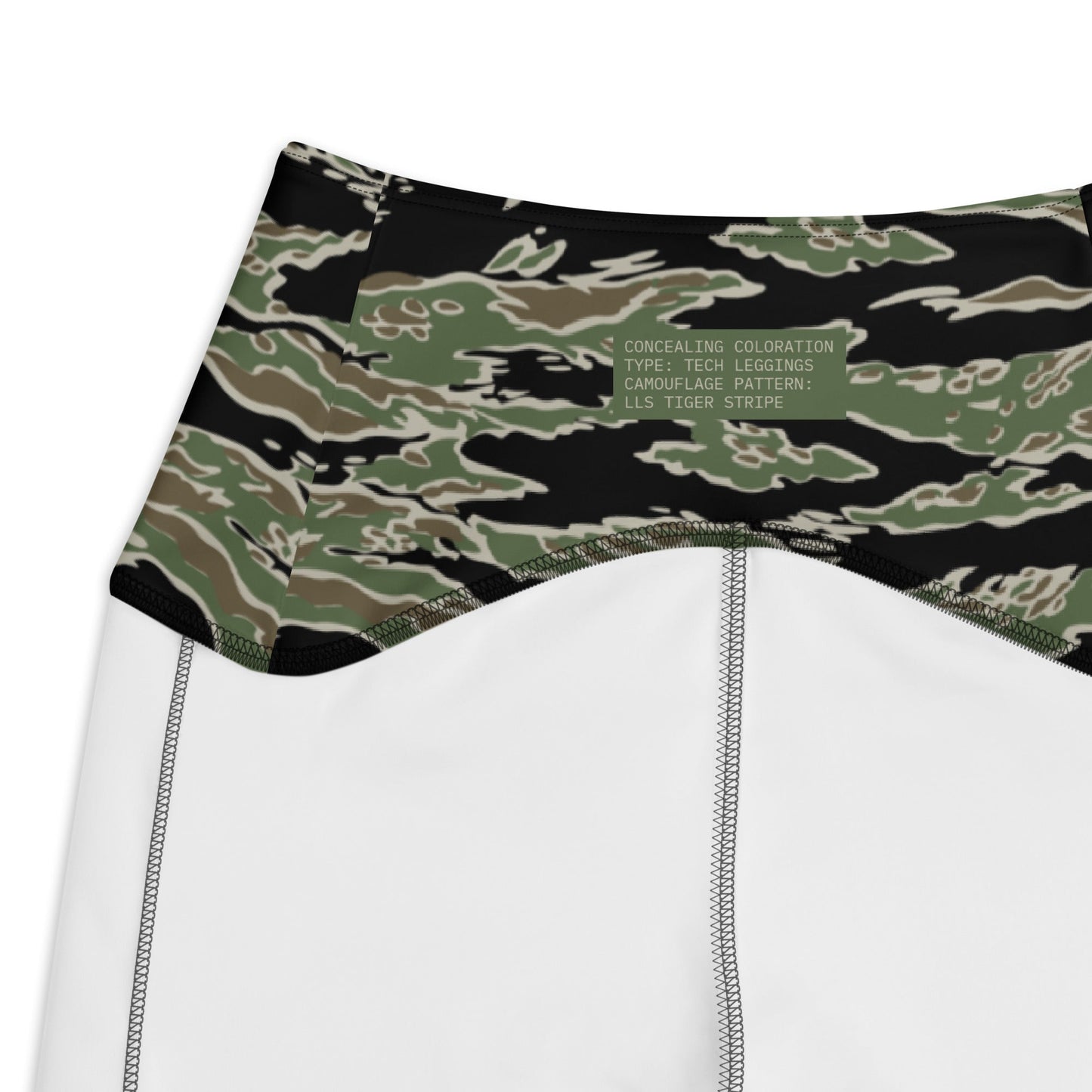 Tiger Stripe LLS Camo Tech Leggings _ Concealing Coloration