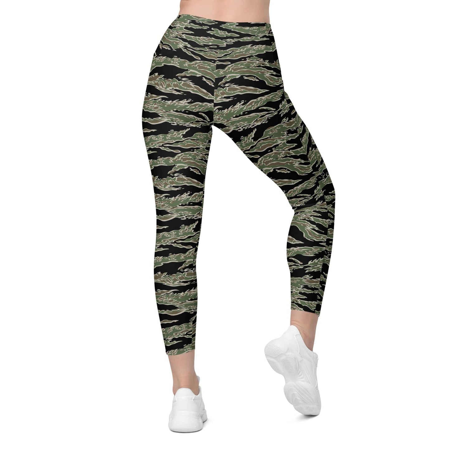 Tiger Stripe LLS Camo Tech Leggings _ Concealing Coloration