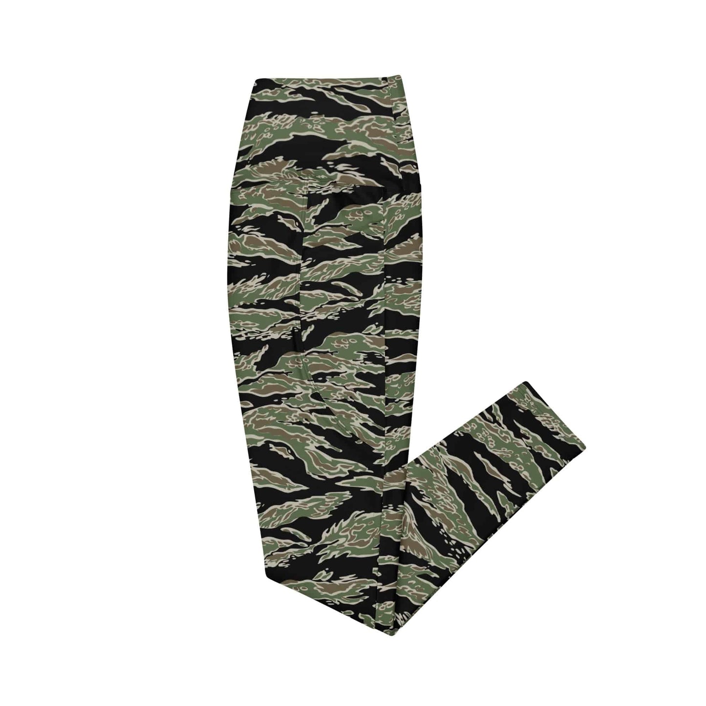 Tiger Stripe LLS Camo Tech Leggings _ Concealing Coloration