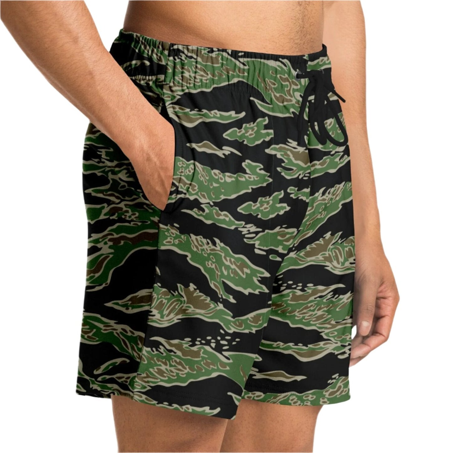 Tiger Stripe LLS Camo Tech Shorts 6.5" _ Concealing Coloration