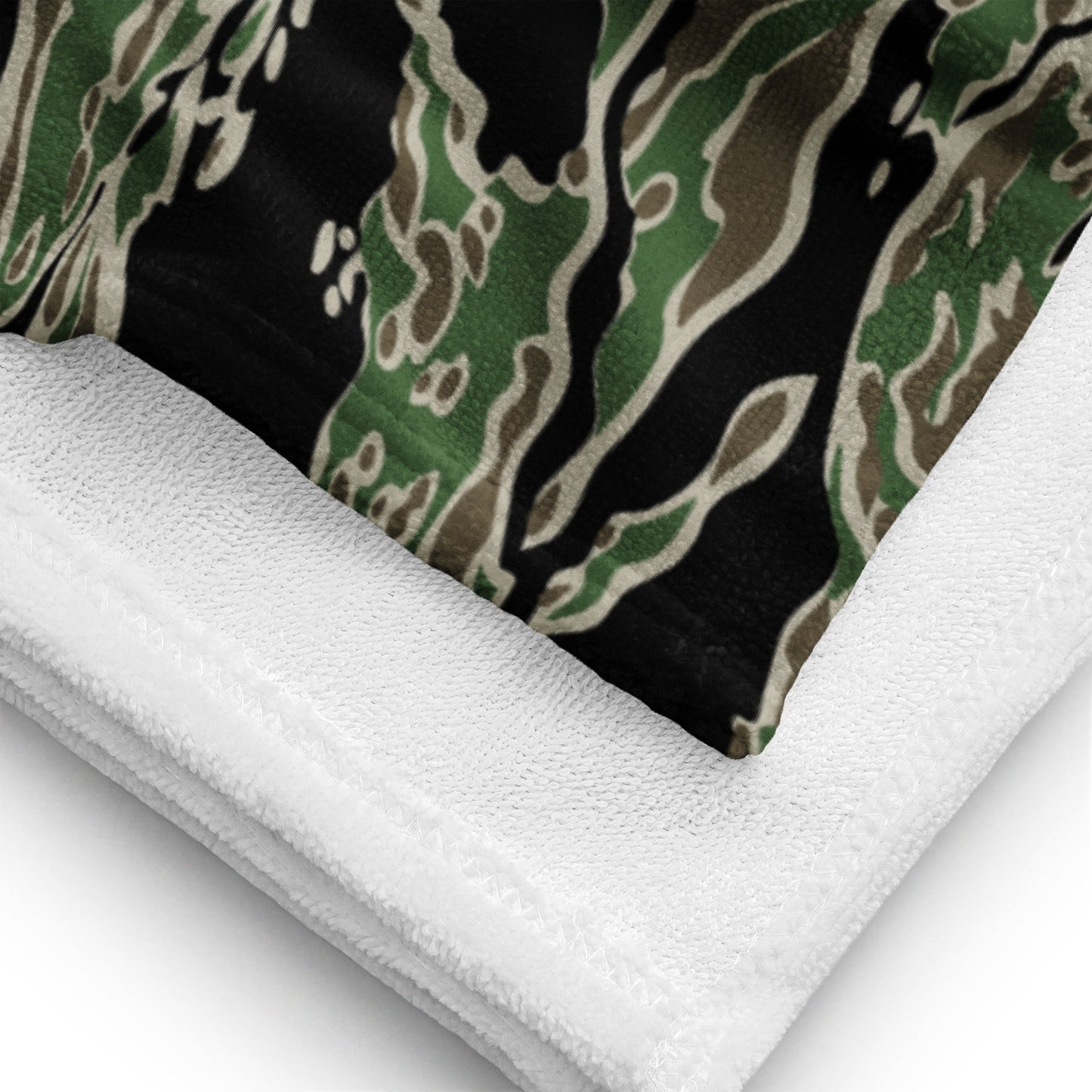 Tiger Stripe LLS Camo Towel _ Concealing Coloration