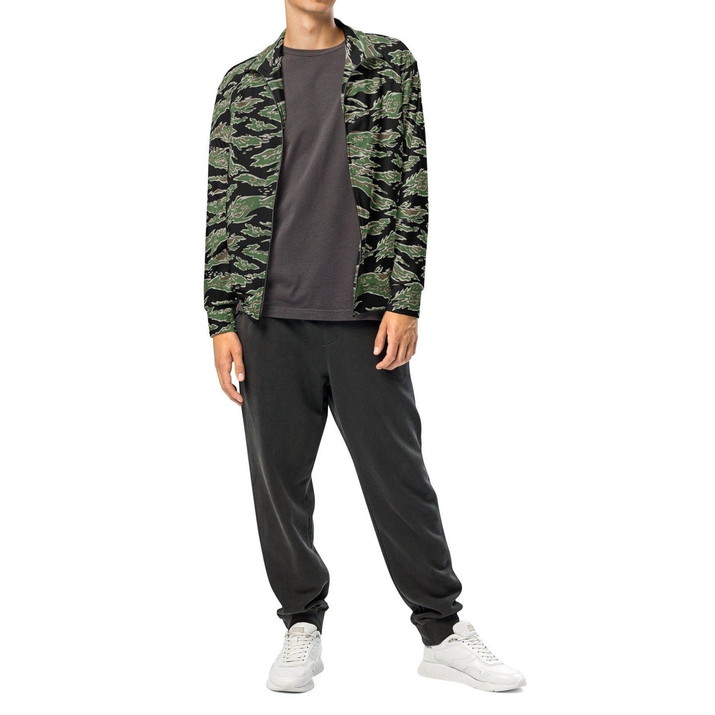 Tiger Stripe LLS Camo Track Jacket _ Concealing Coloration