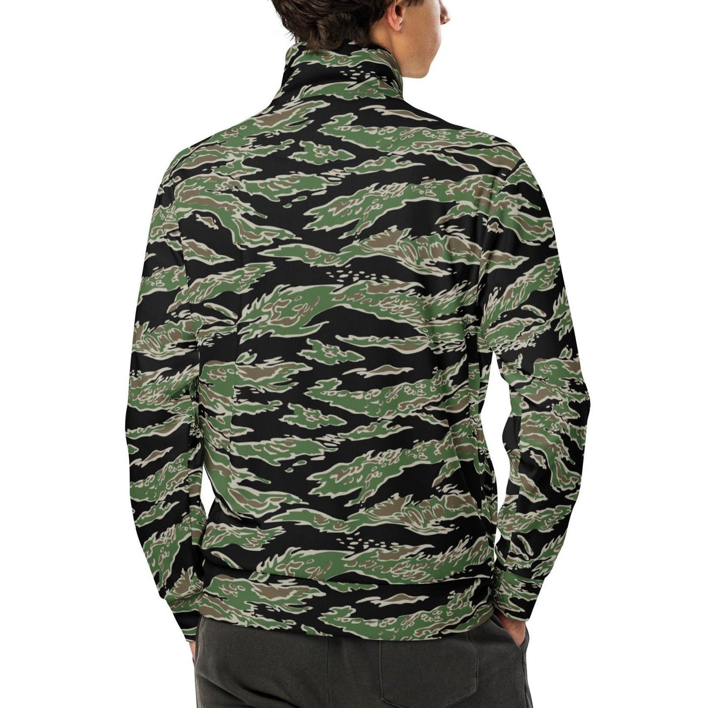 Tiger Stripe LLS Camo Track Jacket _ Concealing Coloration