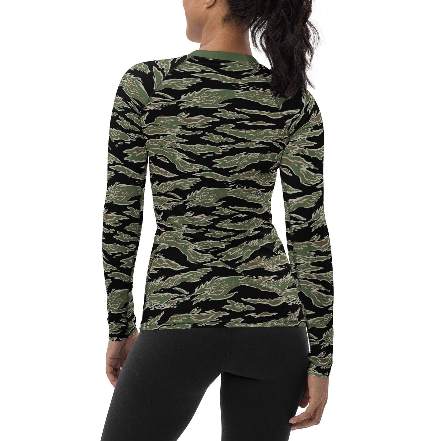 Tiger Stripe LLS Camo Women's Long-sleeve Base Layer _ Concealing Coloration