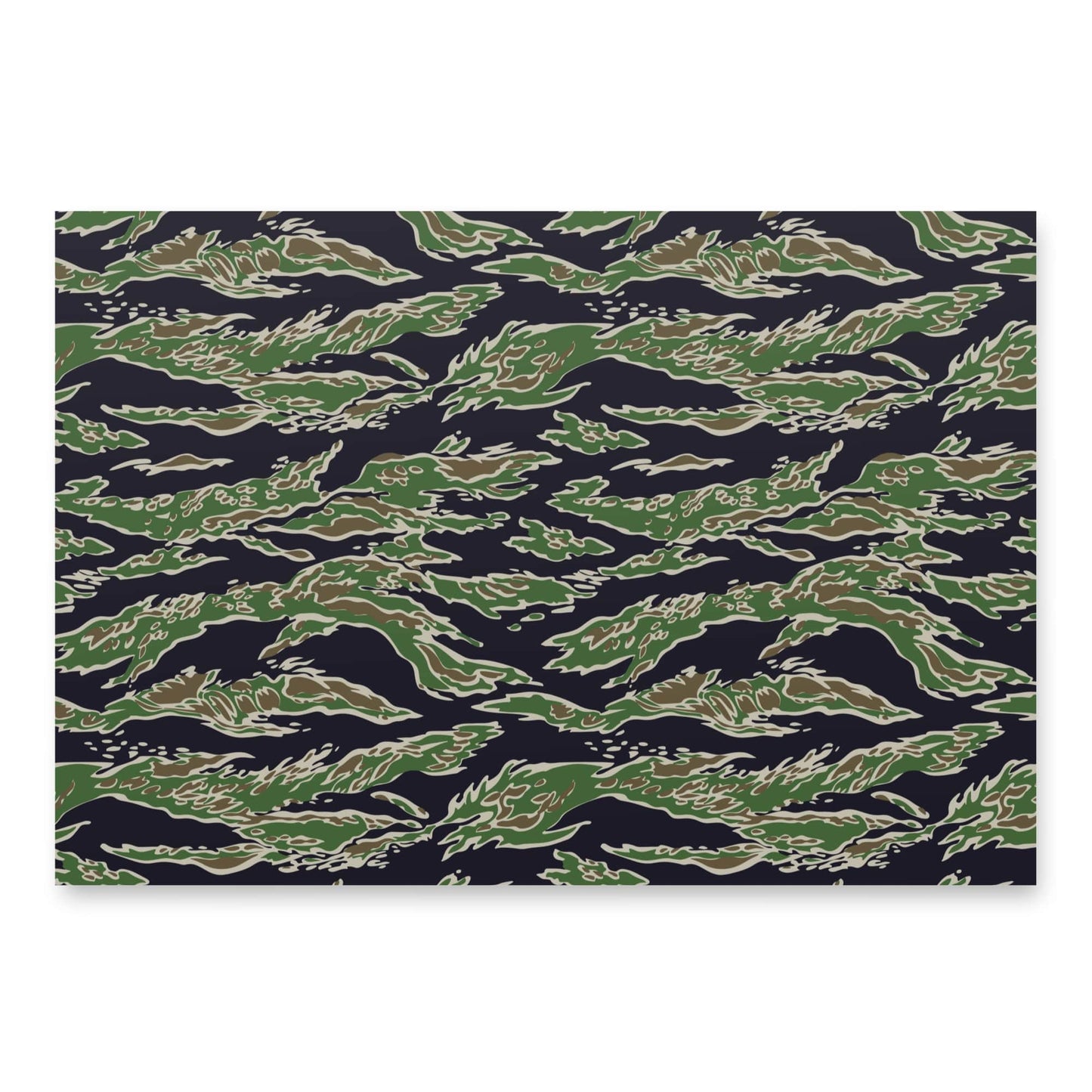 Tiger Stripe LLS Camo Wrapping Paper _ Concealing Coloration