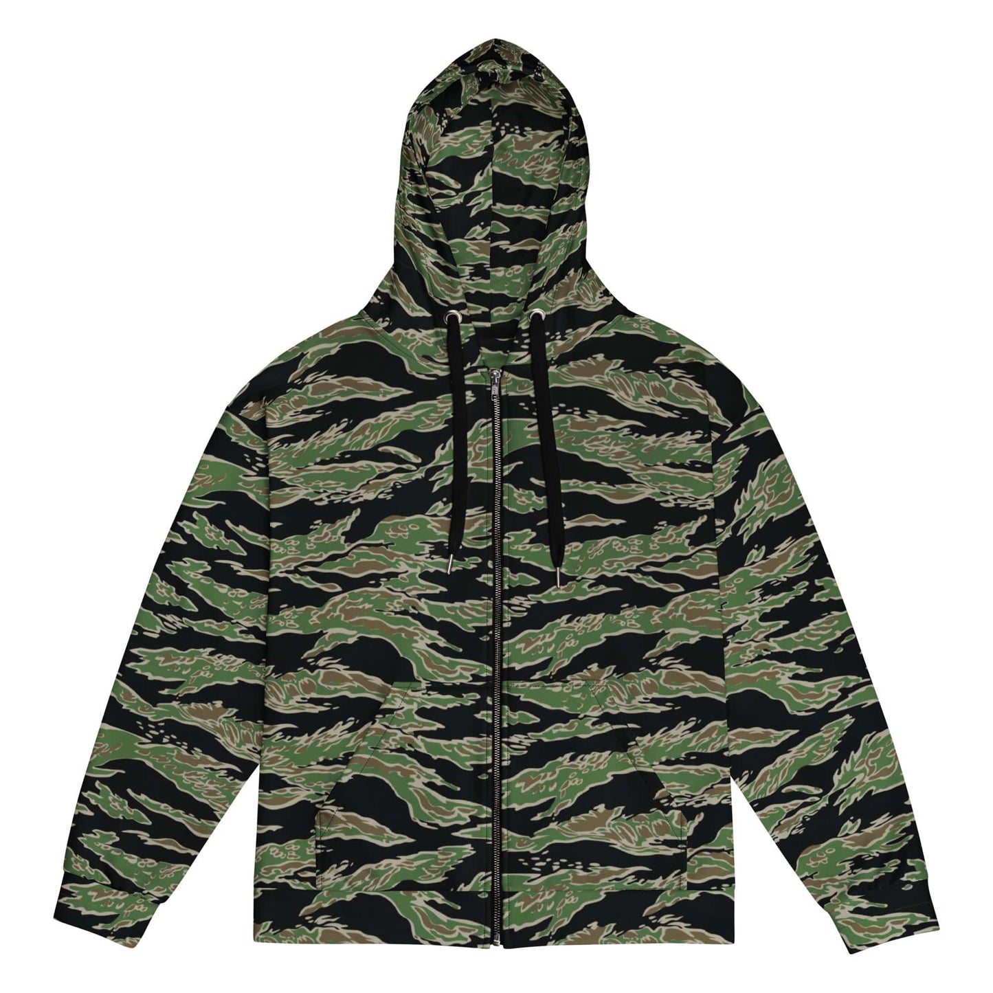 Tiger Stripe LLS Camo Zip Hoodie _ Concealing Coloration