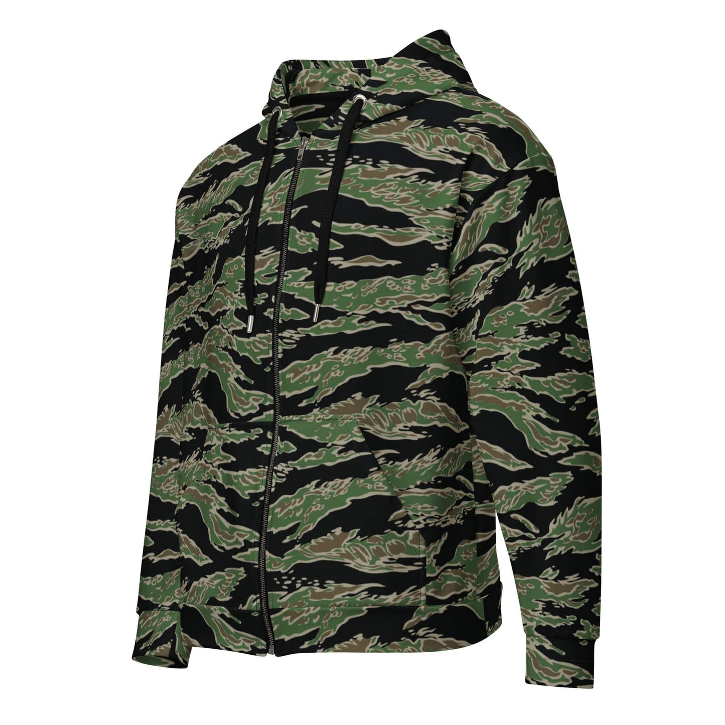 Tiger Stripe LLS Camo Zip Hoodie _ Concealing Coloration