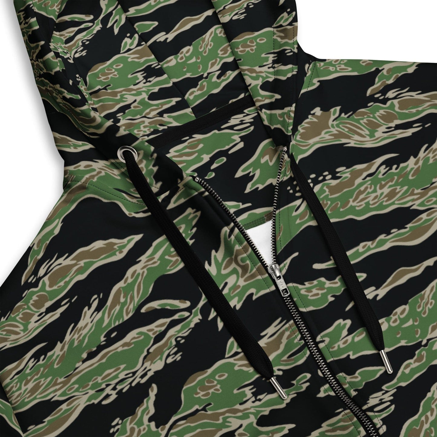 Tiger Stripe LLS Camo Zip Hoodie _ Concealing Coloration