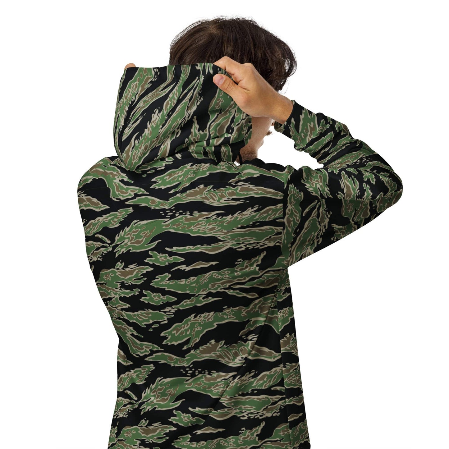 Tiger Stripe LLS Camo Zip Hoodie _ Concealing Coloration