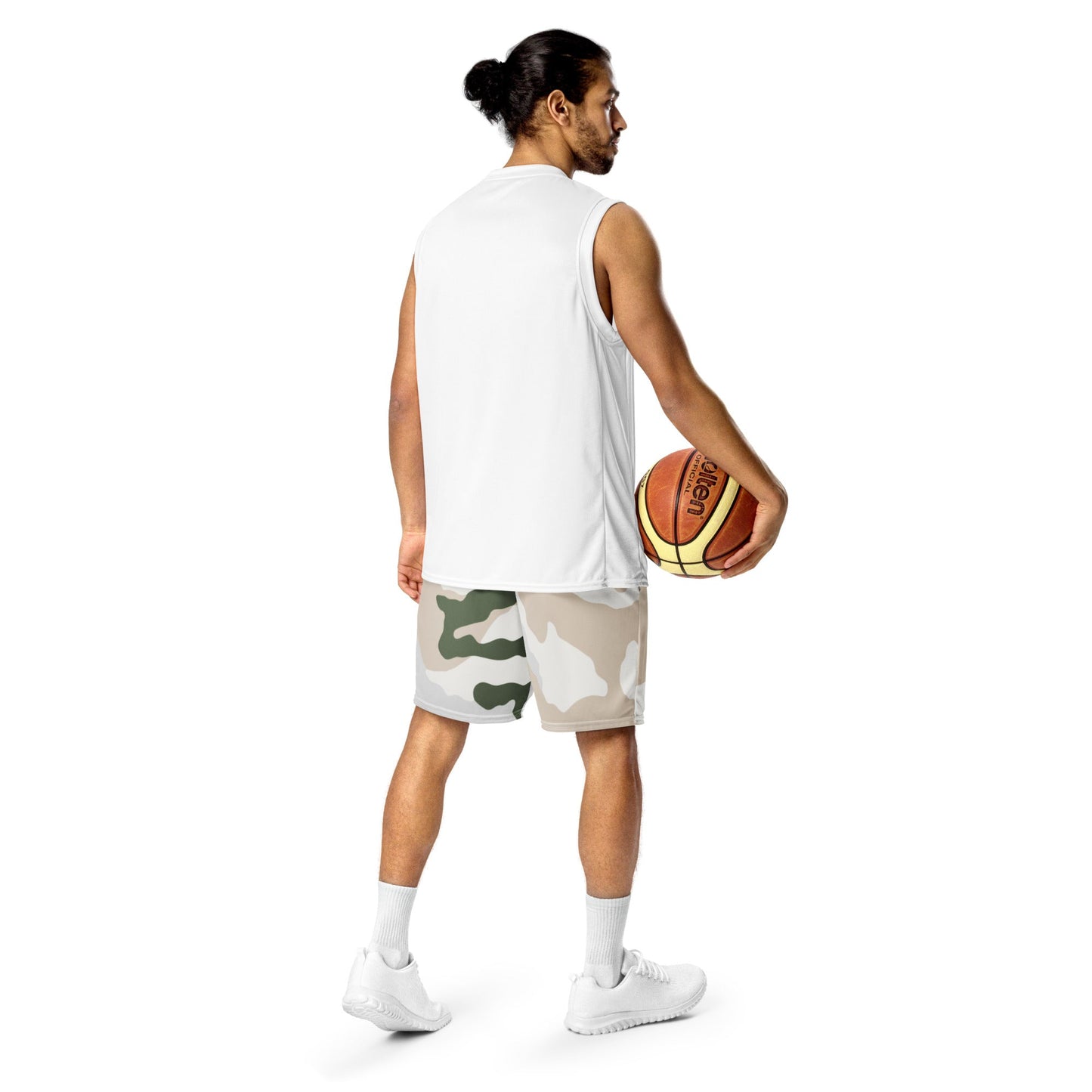 Tundra Alpine Camo Basketball Shorts - Concealing Coloration