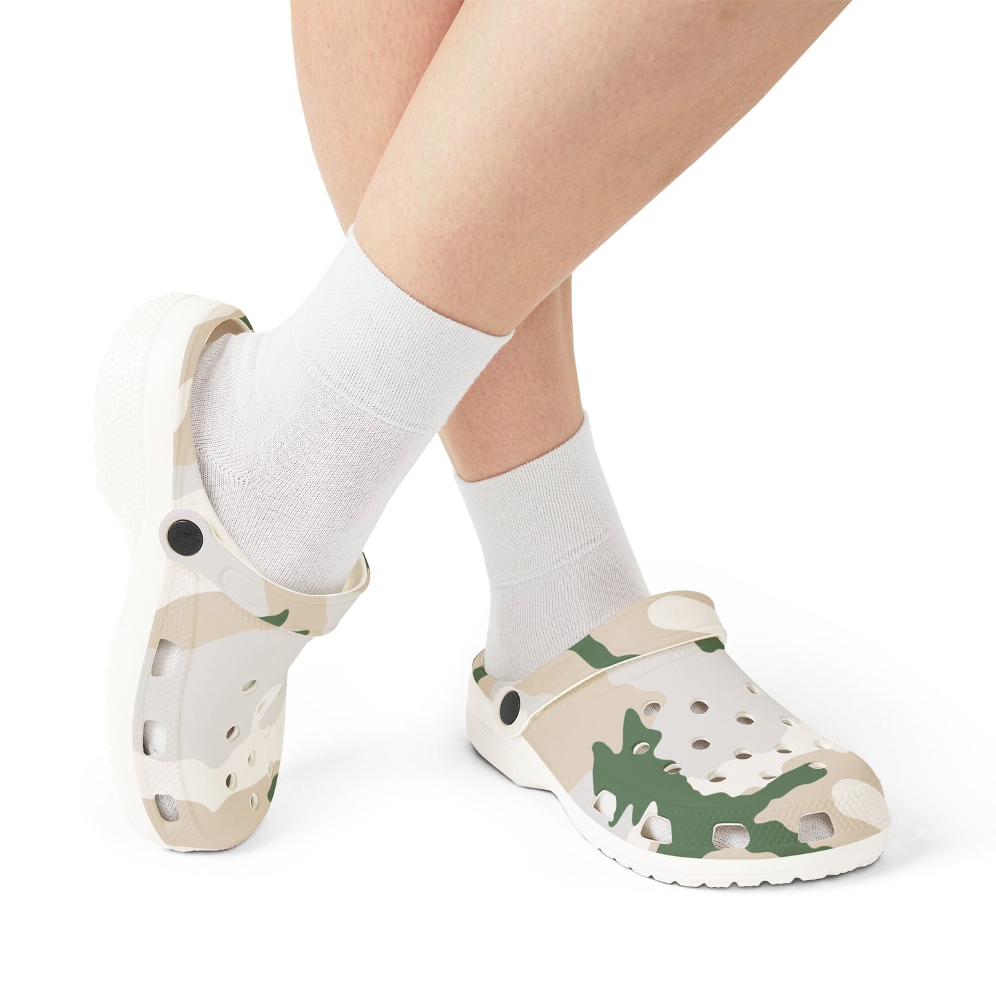 Tundra Alpine Camo EVA Clog - Concealing Coloration