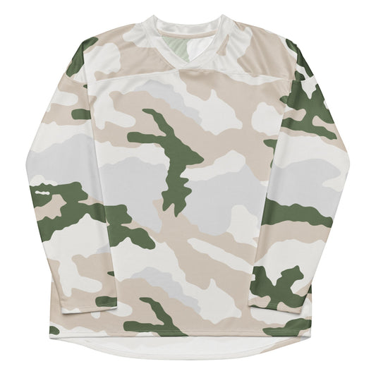 Tundra Alpine Camo Hockey Jersey - Concealing Coloration