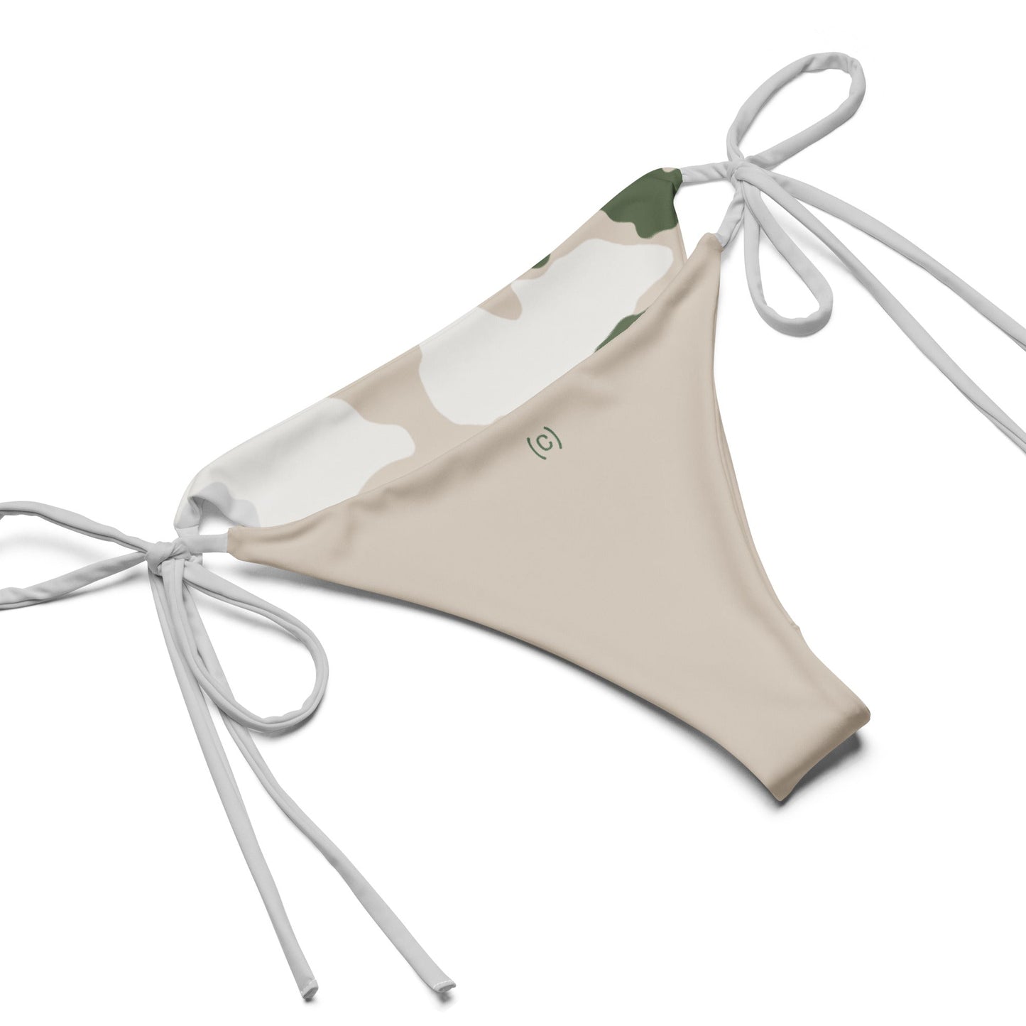 Tundra Alpine Camo String Bikini Set - Concealing Coloration