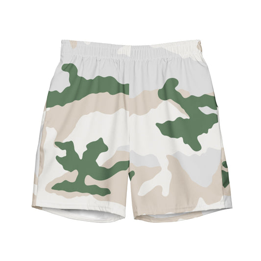 Tundra Alpine Camo Swim Trunks - Concealing Coloration