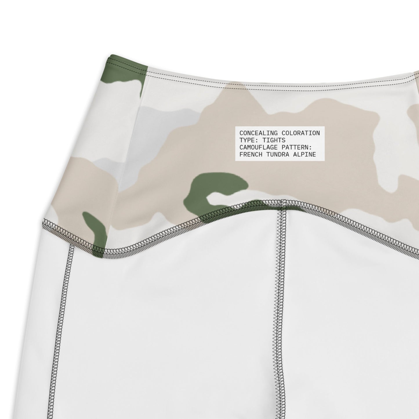 Tundra Alpine Camo Tech Leggings - Concealing Coloration