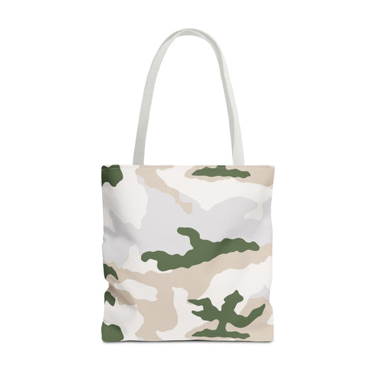 Tundra Alpine Camo Vertical Tote Bag - Concealing Coloration