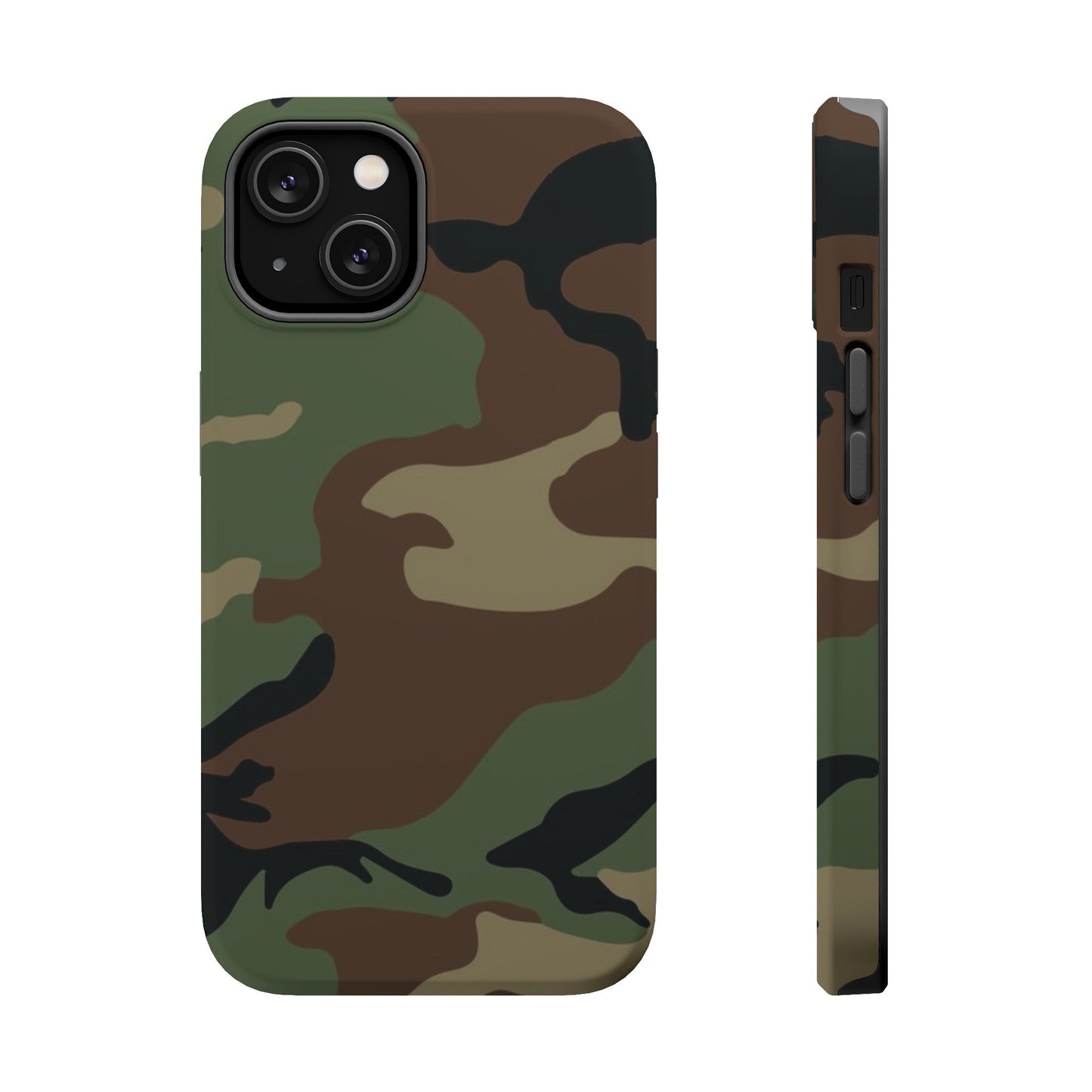U.S. M81 Woodland Camo Magsafe iPhone 14 Field Case _ Concealing Coloration