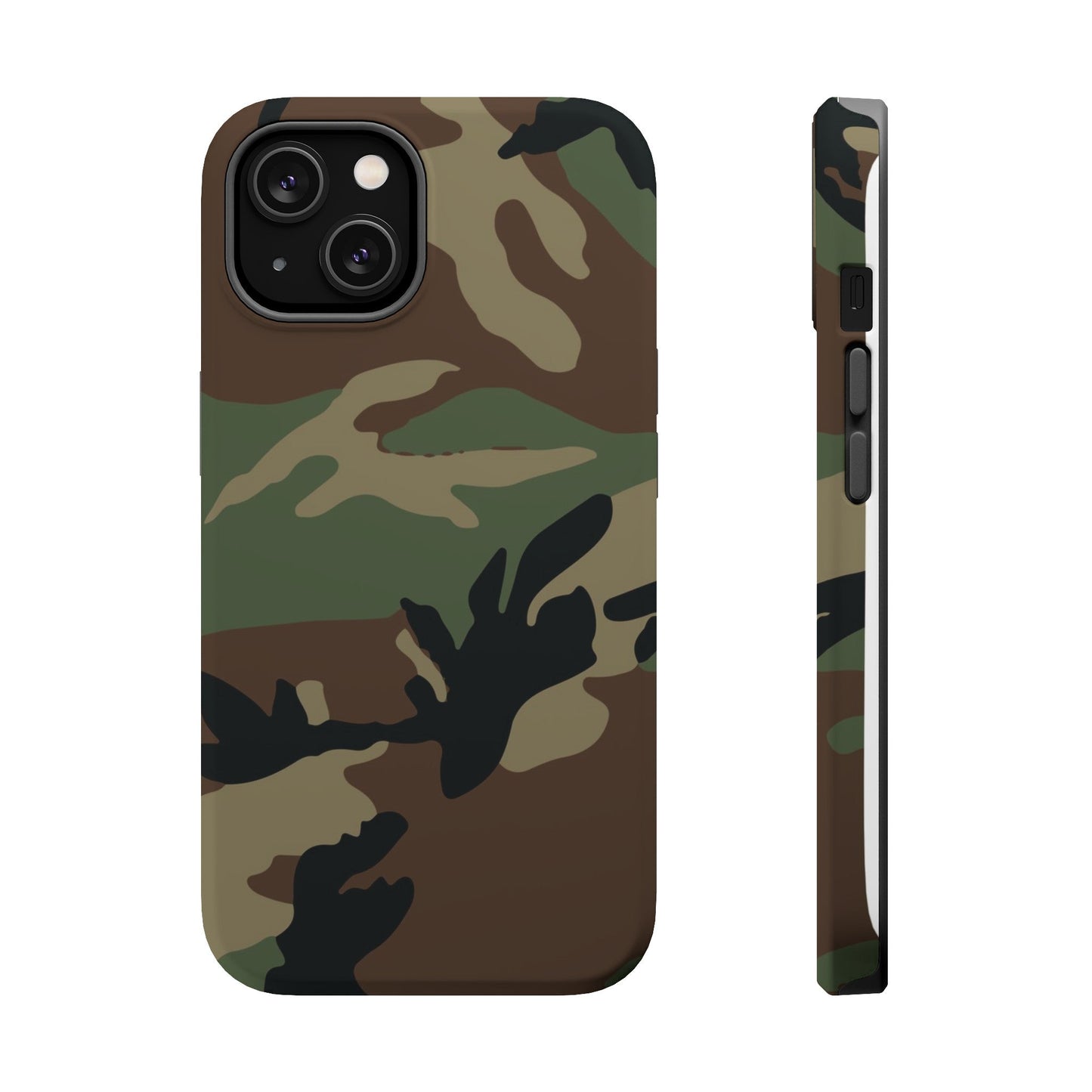U.S. M81 Woodland Camo Magsafe iPhone 14 Field Case _ Concealing Coloration