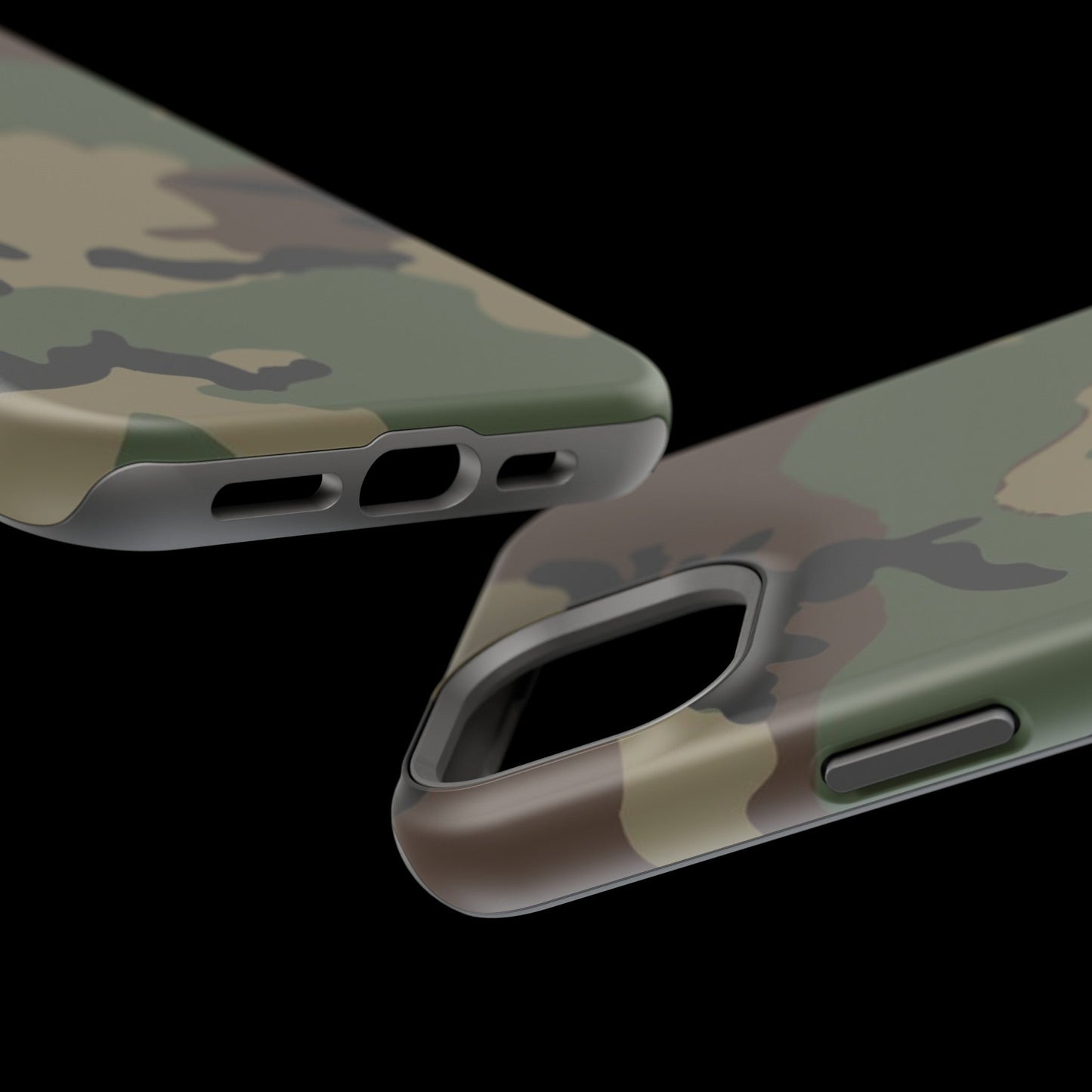 U.S. M81 Woodland Camo Magsafe iPhone 15 Plus Field Case _ Concealing Coloration