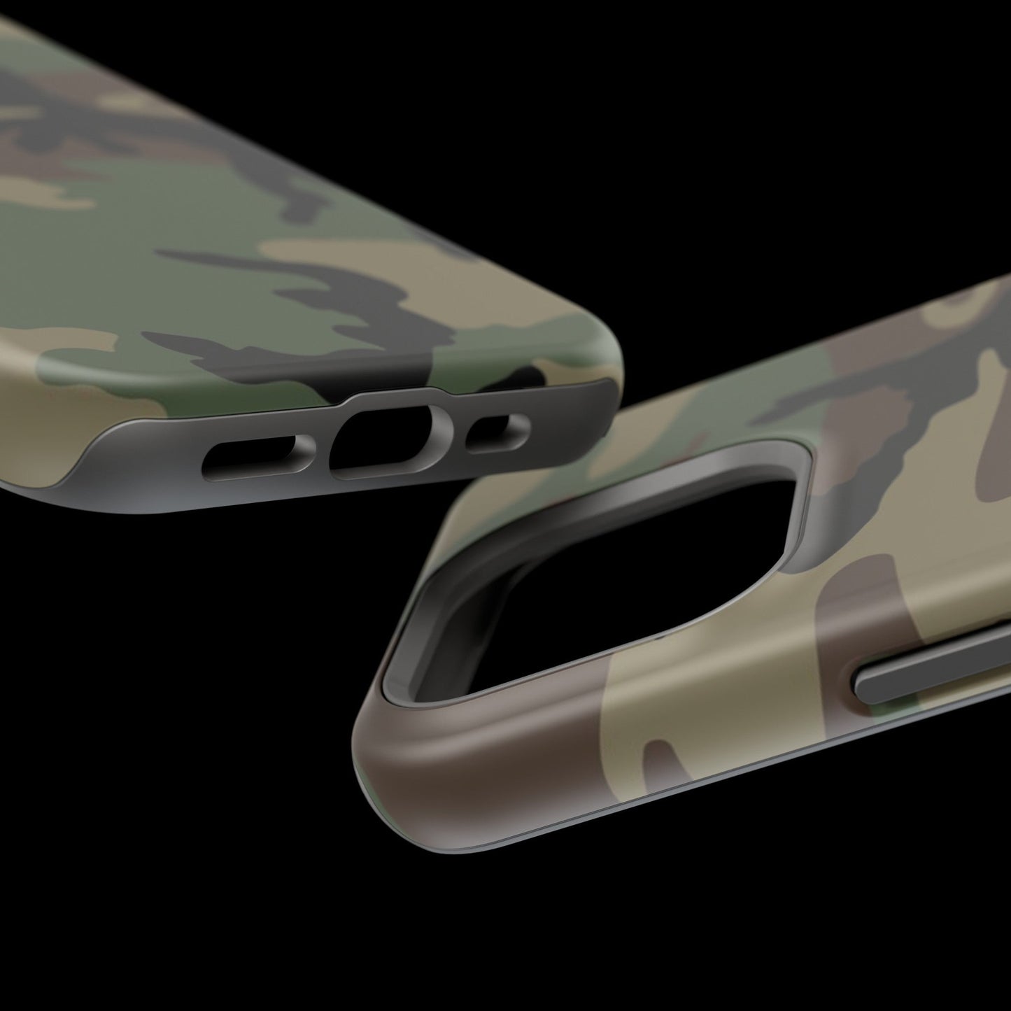 U.S. M81 Woodland Camo Magsafe iPhone 15 Pro Field Case _ Concealing Coloration