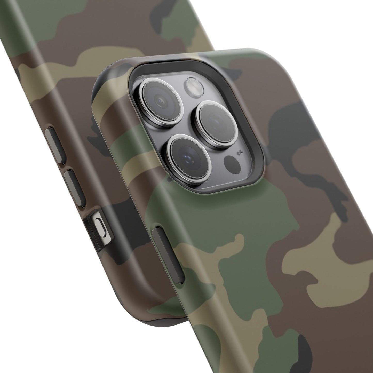 U.S. M81 Woodland Camo Magsafe iPhone 15 Pro Max Field Case _ Concealing Coloration