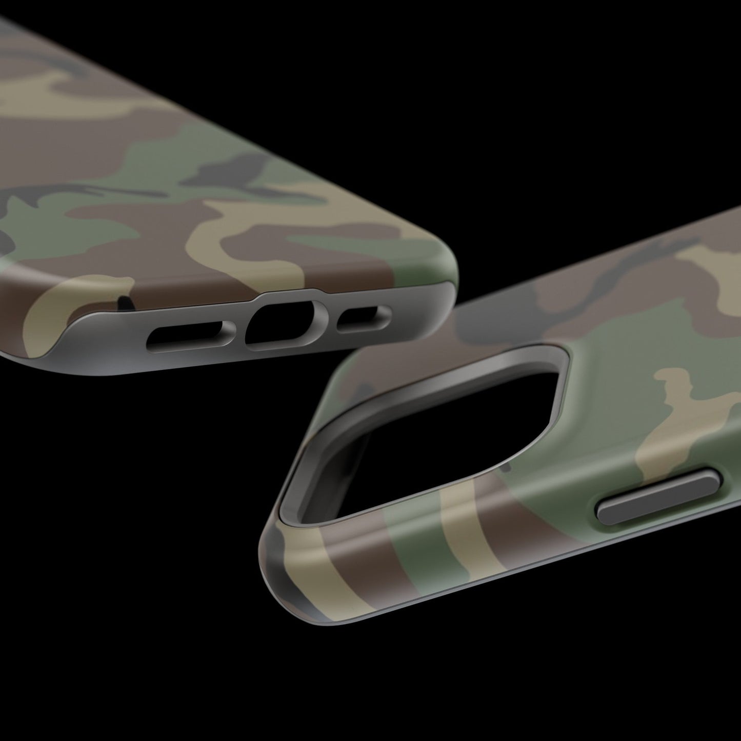U.S. M81 Woodland Camo Magsafe iPhone 15 Pro Max Field Case _ Concealing Coloration