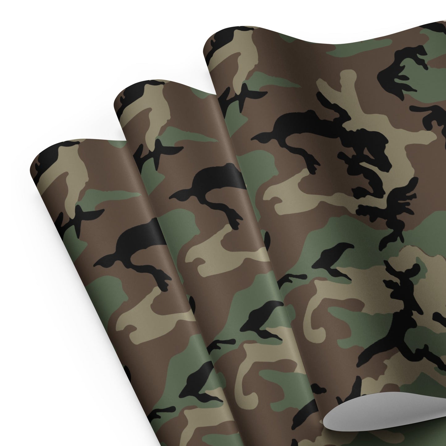 U.S. M81 Woodland Camo Wrapping Paper _ Concealing Coloration