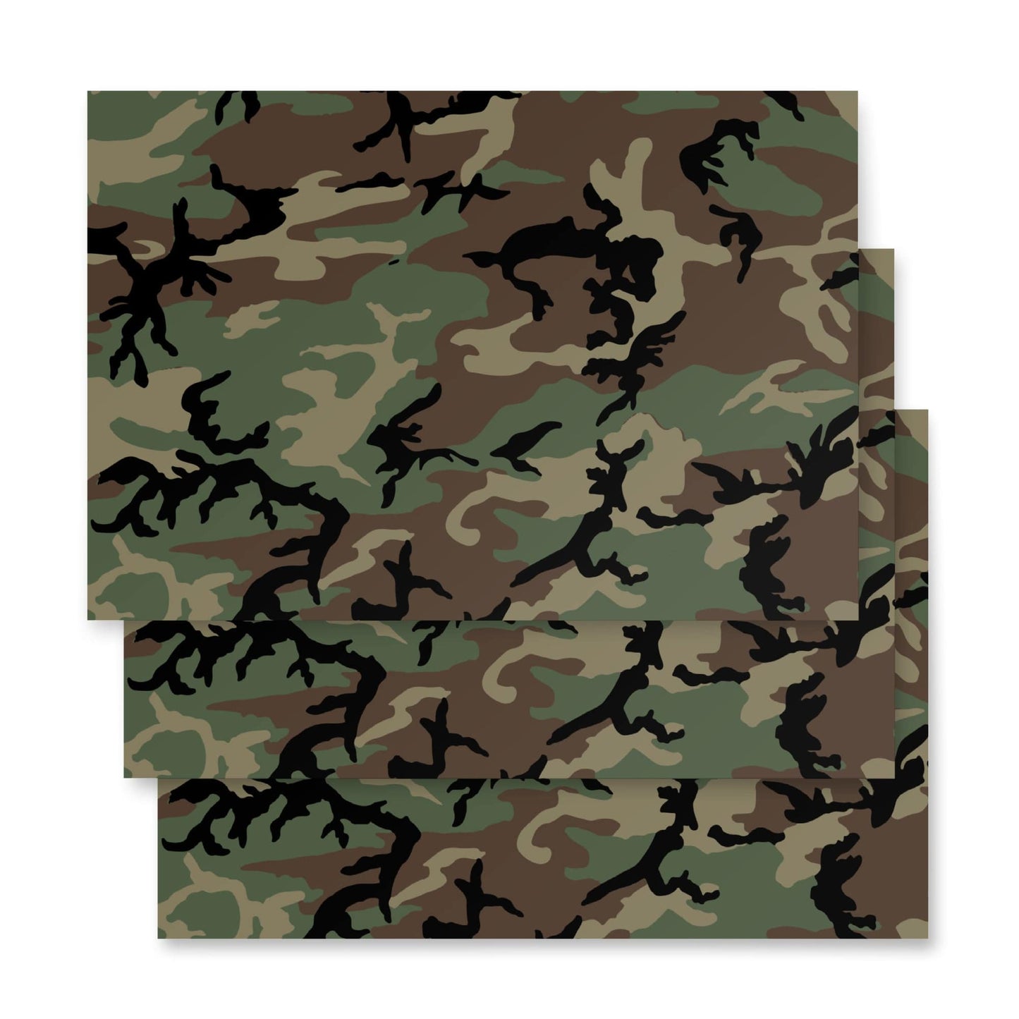 U.S. M81 Woodland Camo Wrapping Paper _ Concealing Coloration