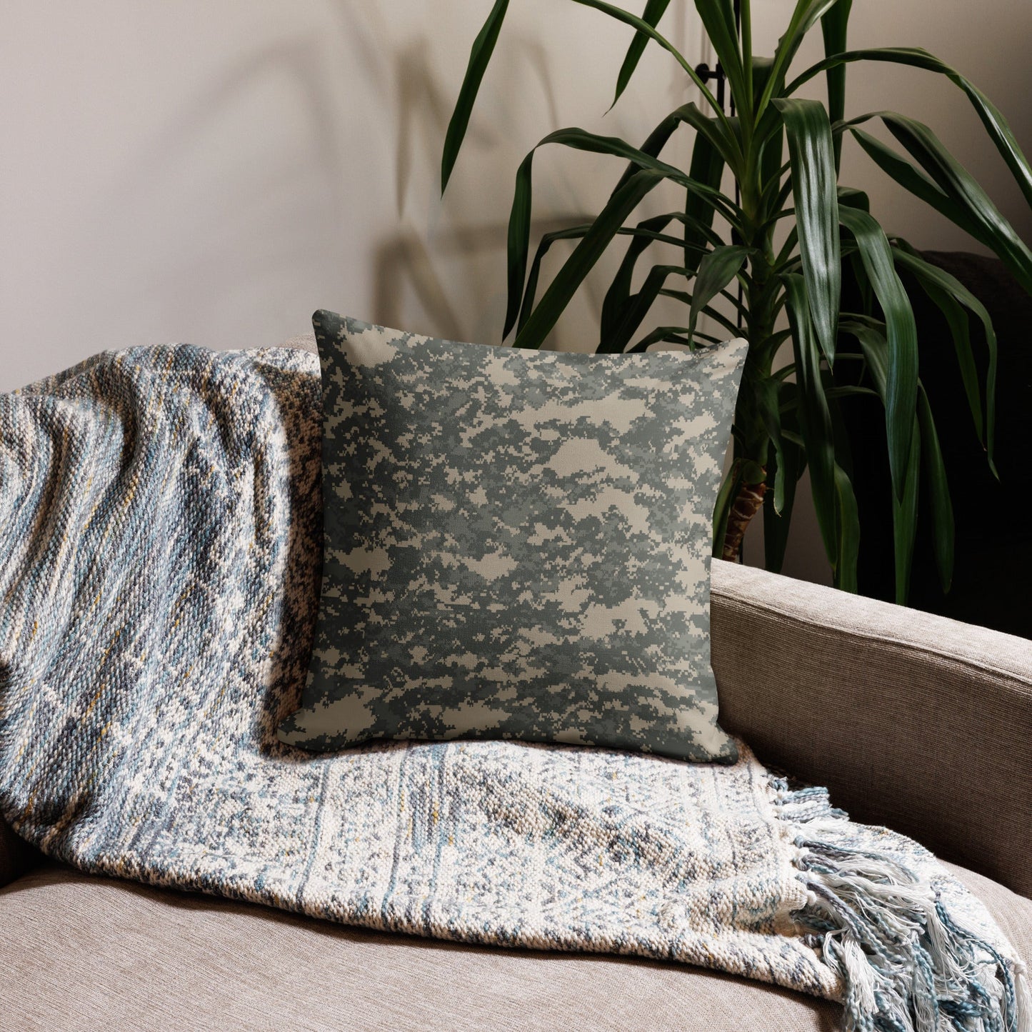 UCP 18" Throw Pillow _ Concealing Coloration