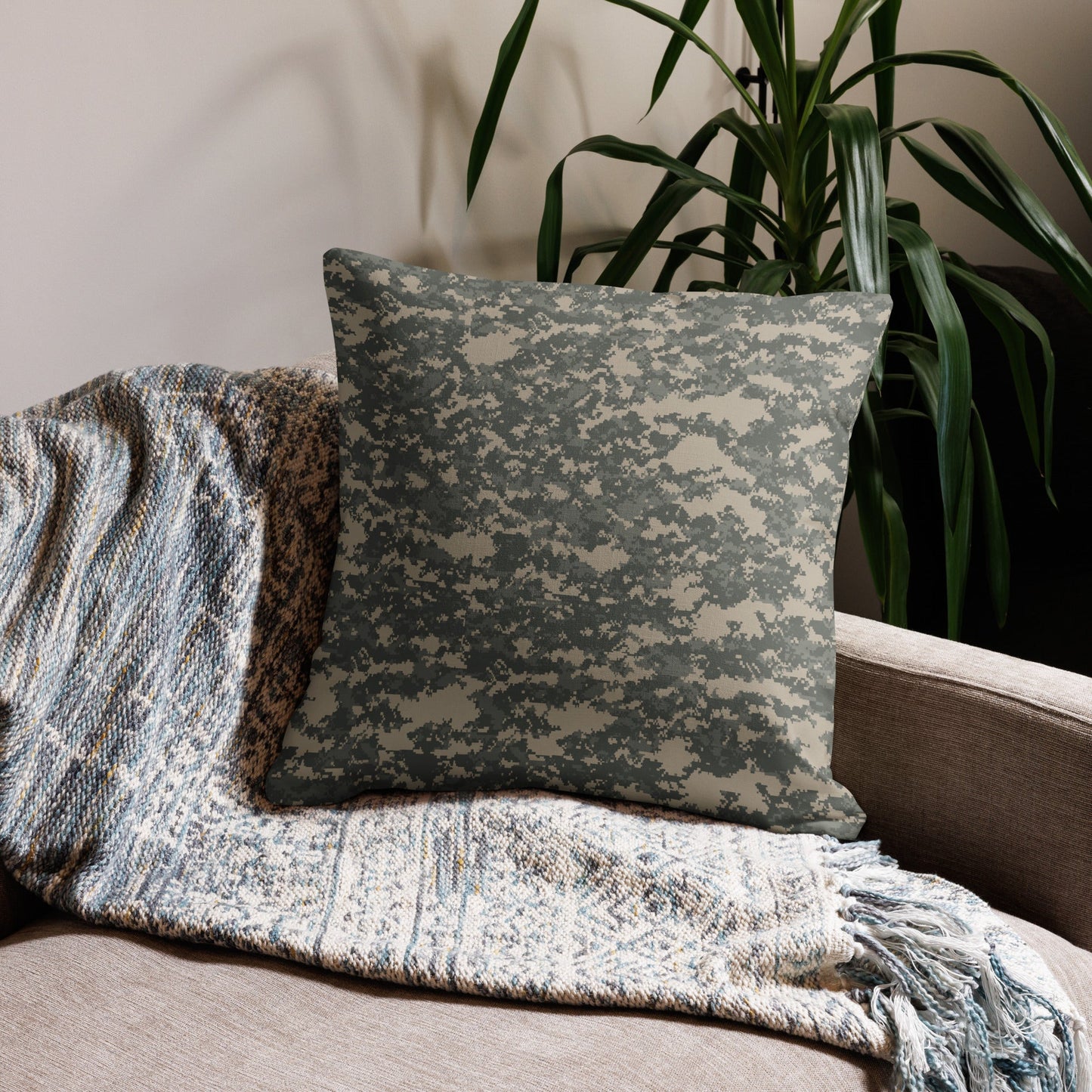 UCP 22" Throw Pillow _ Concealing Coloration