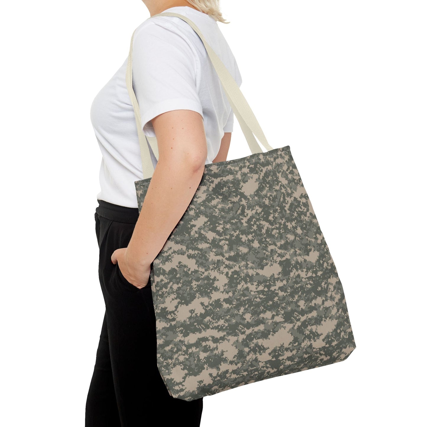 UCP Vertical Tote Bag (Universal Camouflage Pattern) - Concealing Coloration