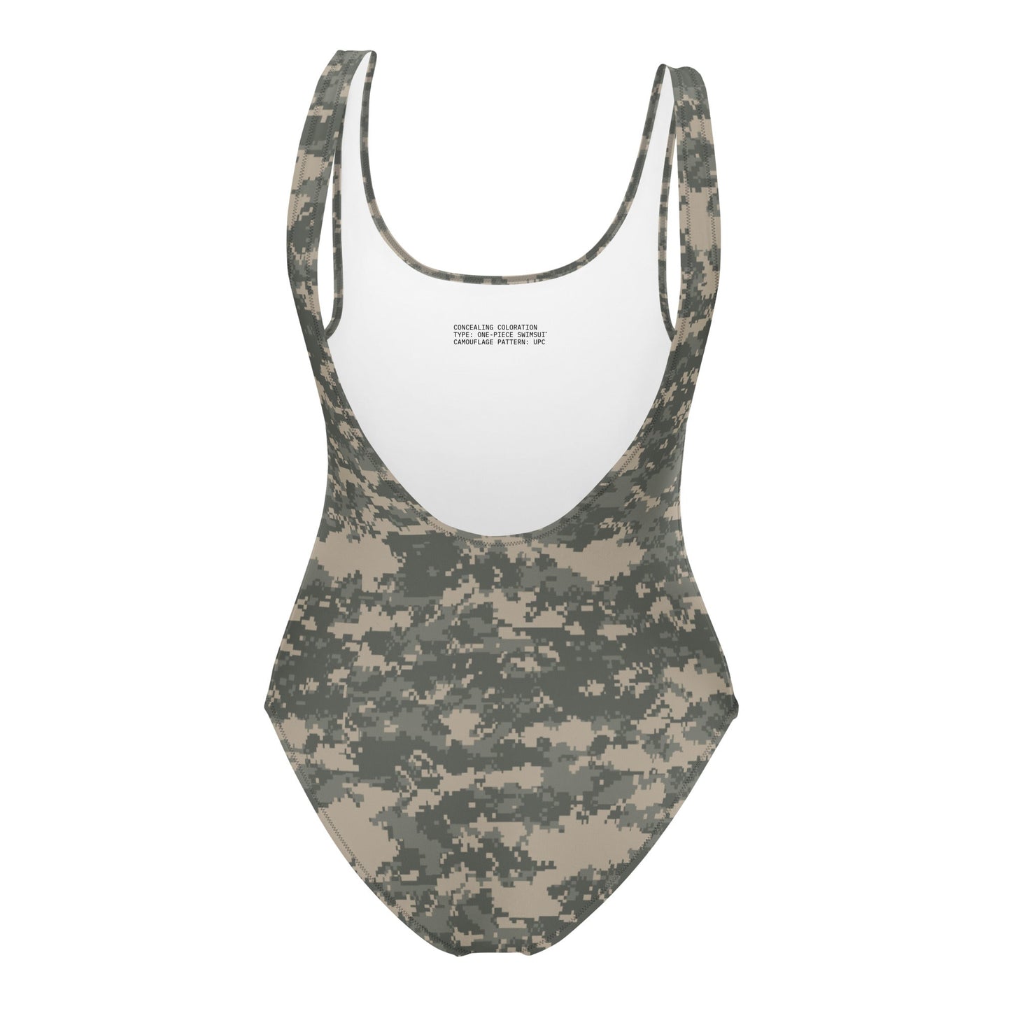 Universal Camouflage Pattern (UCP) One-Piece Swimsuit - Concealing Coloration