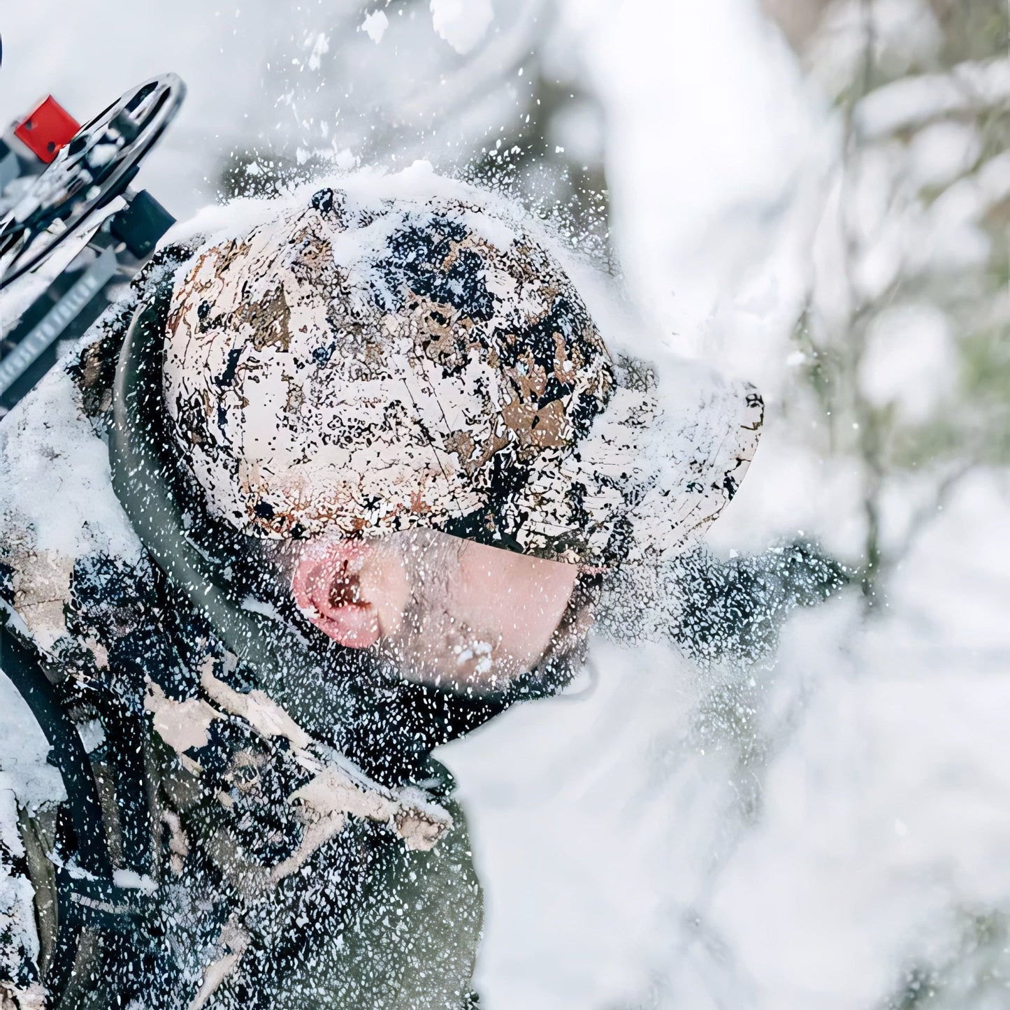 Veil Wideland Camo Flexfit Cap 6277 - Concealing Coloration