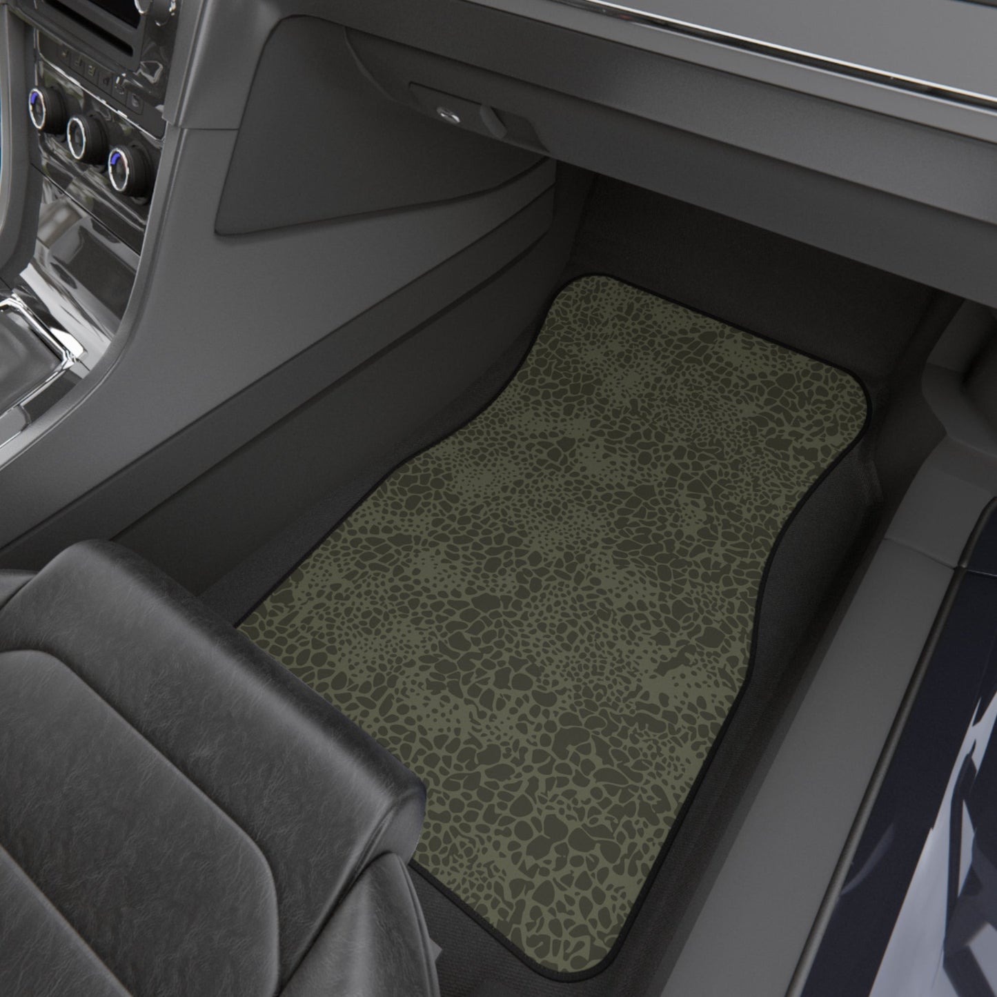 Wz. 89 Puma Camo Front Seat Car Mats (Set of 2) - Concealing Coloration