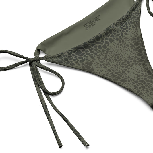 Wz. 89 Puma Camo String Bikini Bottom.