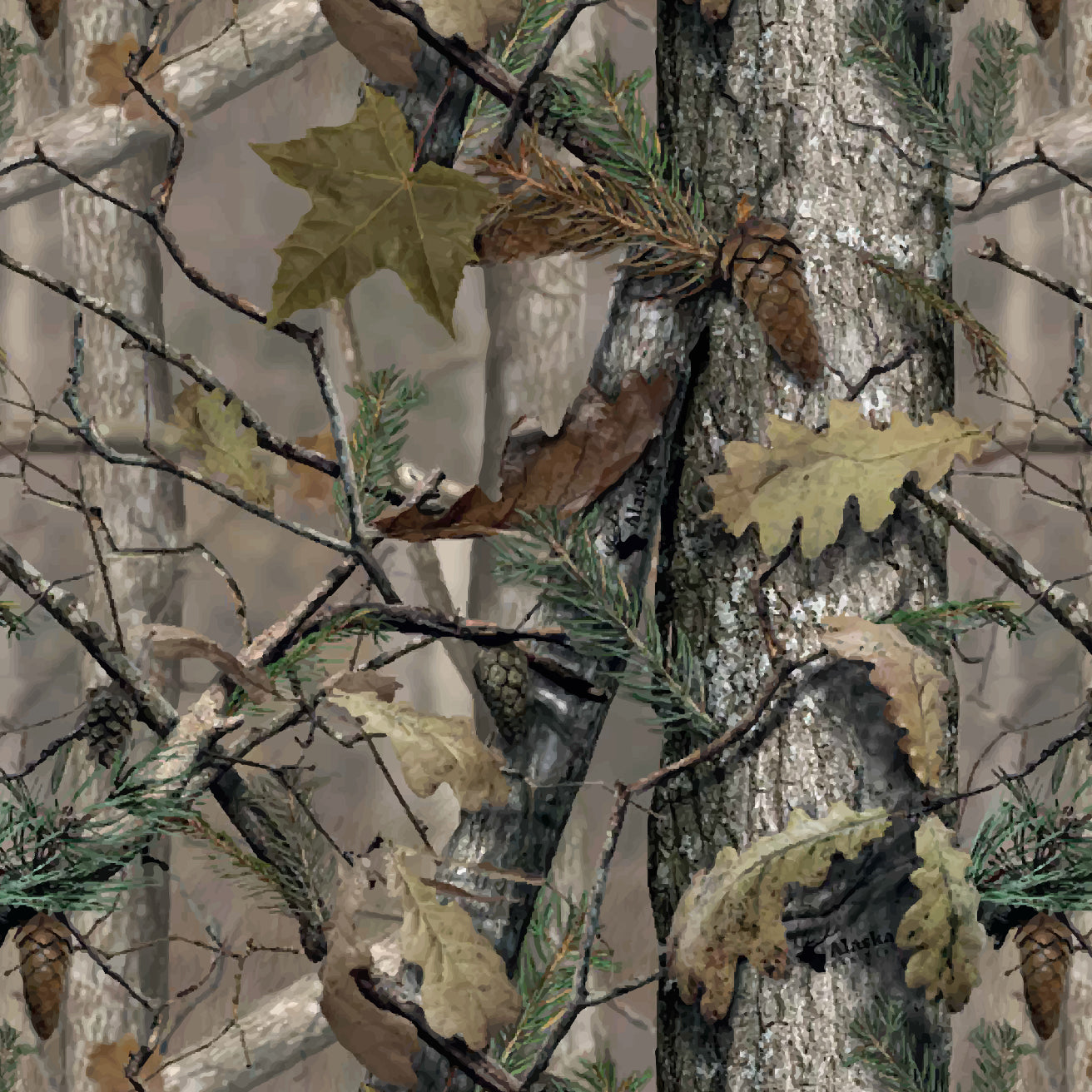 Blind Max HD Real Tree Camouflage Hunting Pattern