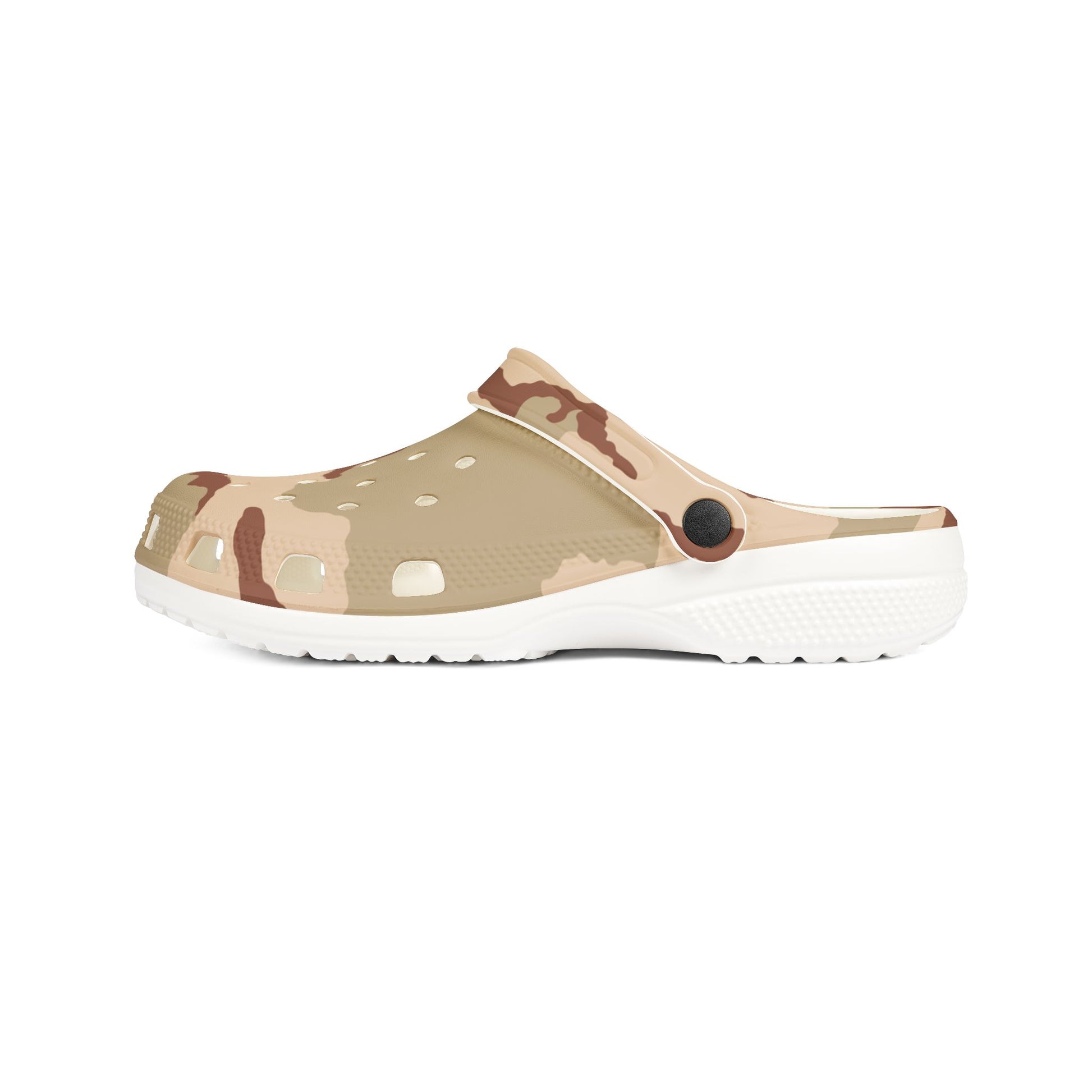 Three-Color Desert Camo EVA Clogs