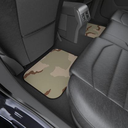 Three-Color Desert Camo All-Weather Car Mats (Set of 4)