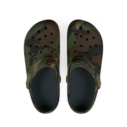 U.S. M81 Woodland Camo EVA Clogs