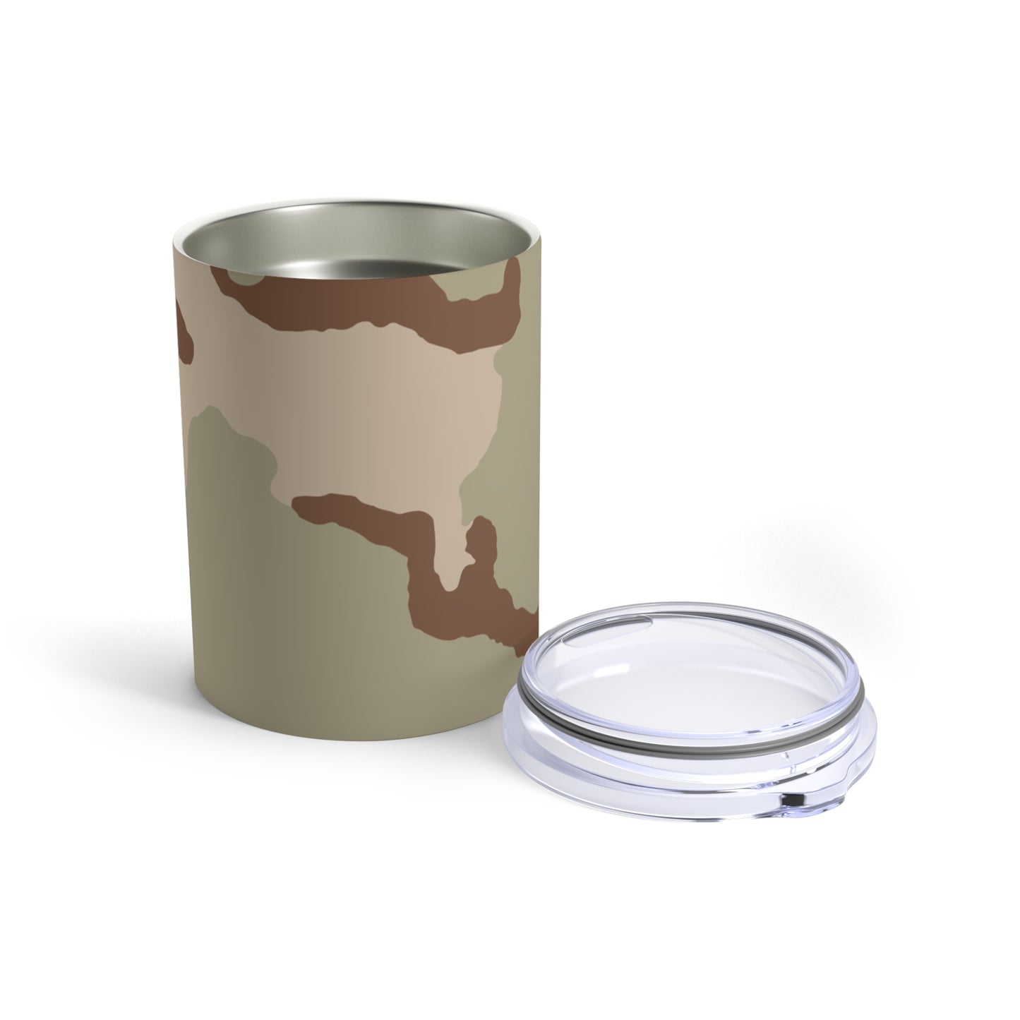 Three-Color Desert Camo 10oz Tumbler.