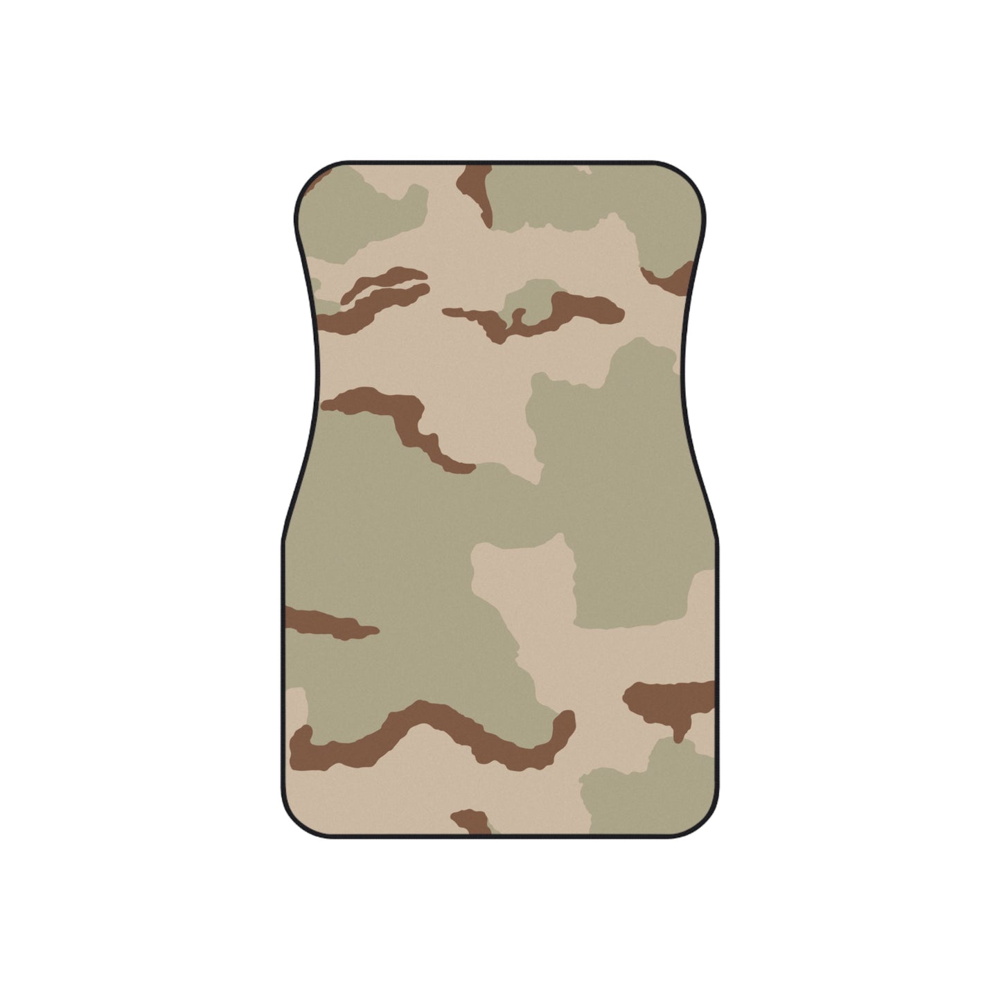 Three-Color Desert Camo All-Weather Car Mats (Set of 4)