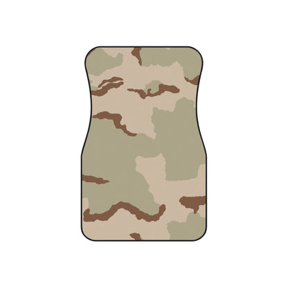 Three-Color Desert Camo All-Weather Car Mats (Set of 4)