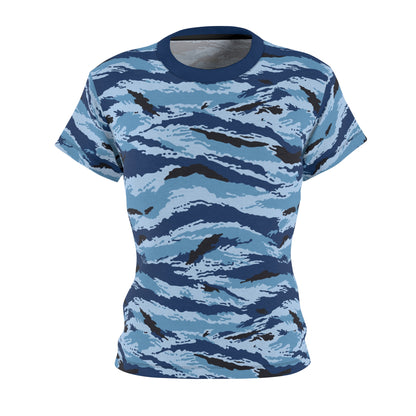 Kamysh Blue Camo Women’s T-Shirt